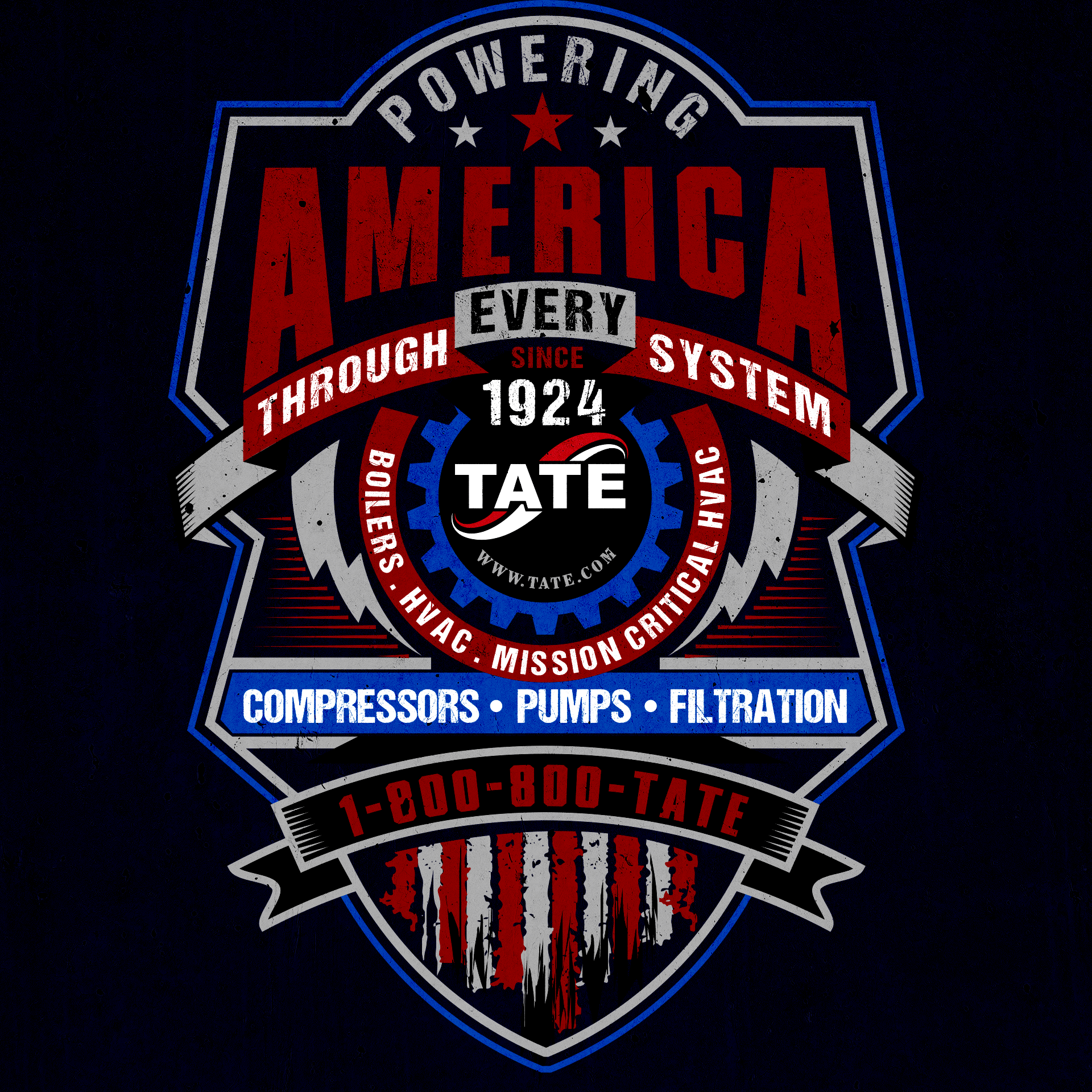T-shirt Design by dreampath for Tate Engineering | Design #37216046