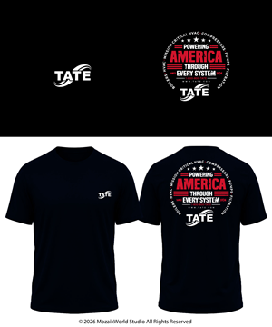 T-shirt Design by Mozaikworld Studio for Tate Engineering | Design #37228346