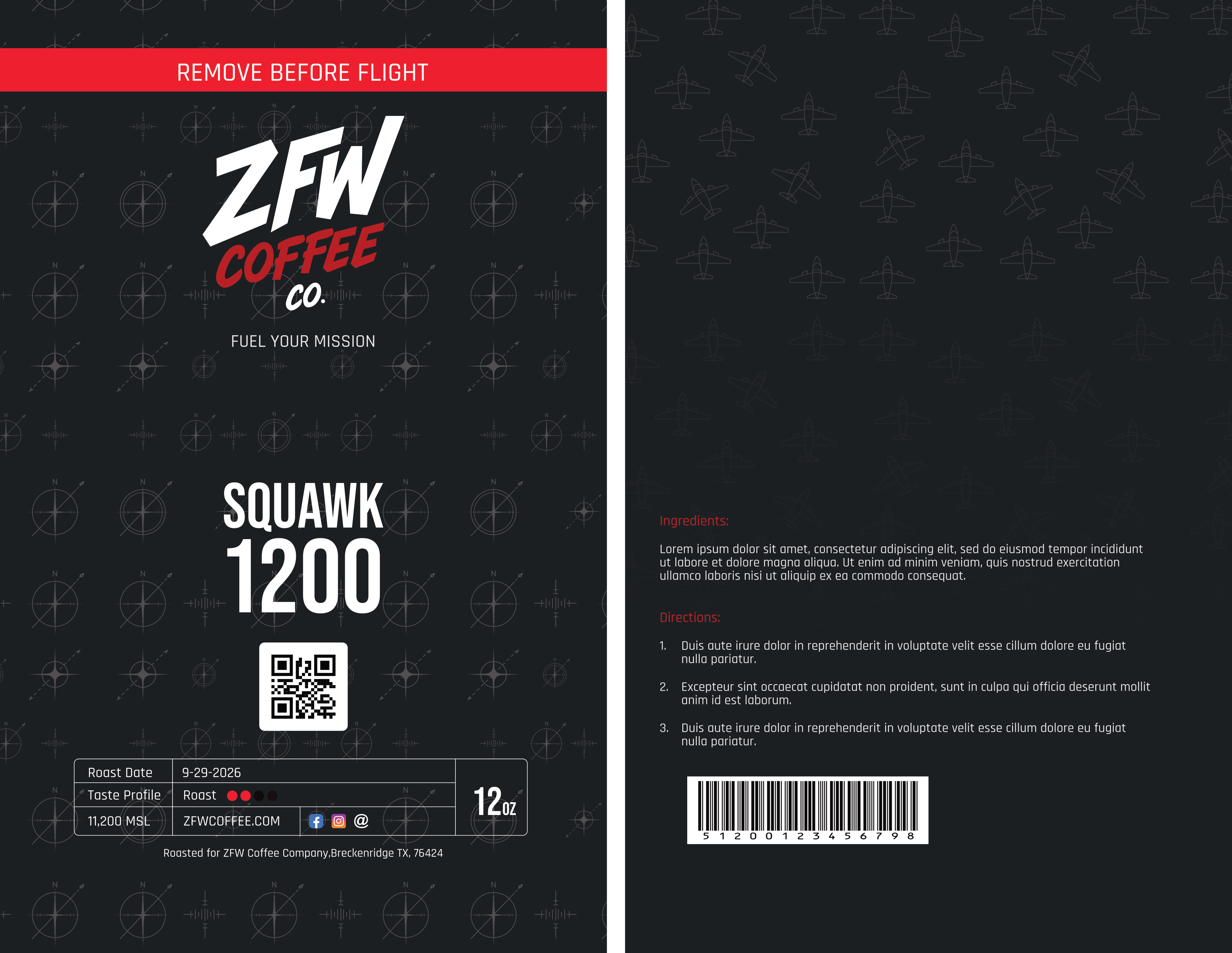 Packaging Design by Kevin Indiaka for ZFW Aviation, LLC | Design #37225928