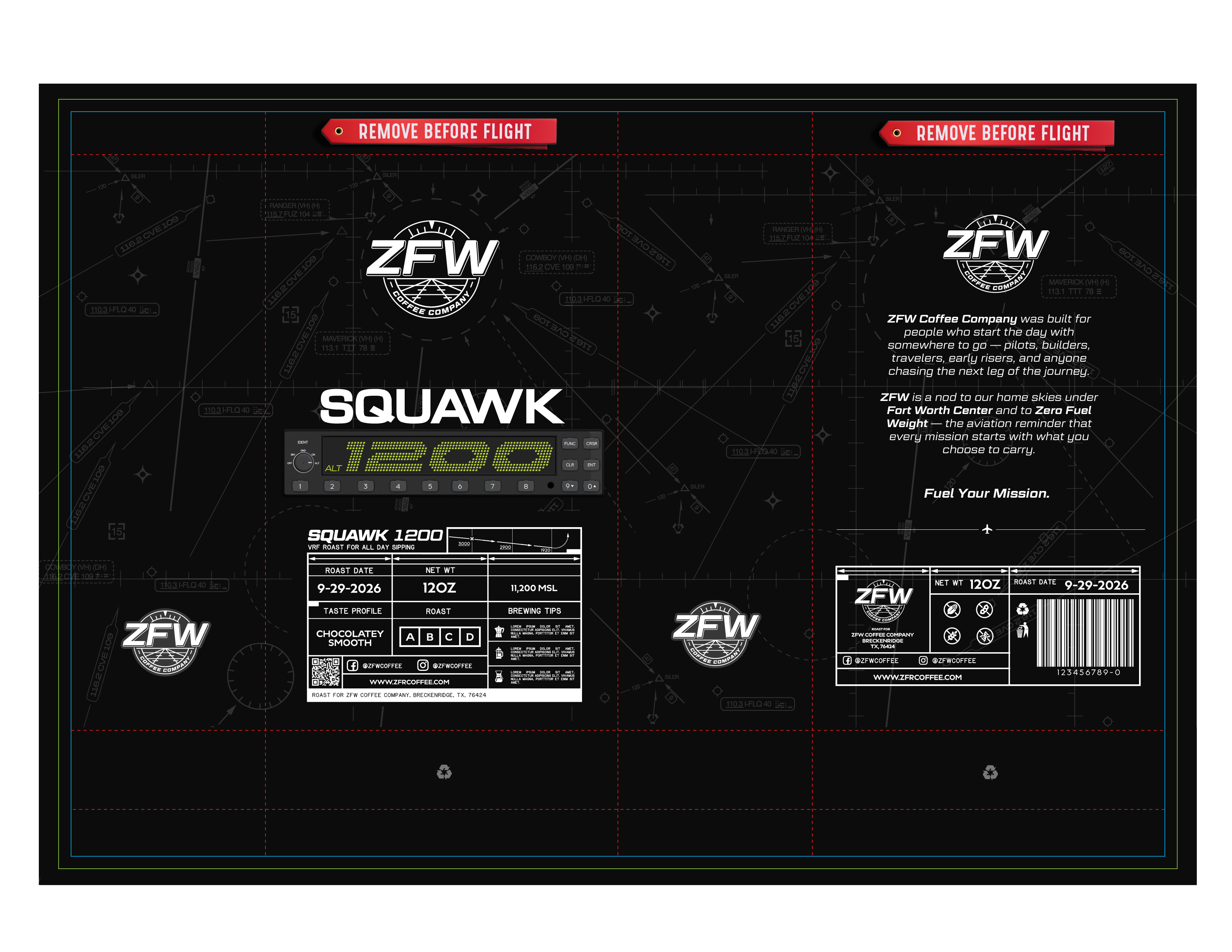 Packaging Design by davidsantacruz7 for ZFW Aviation, LLC | Design #37234046
