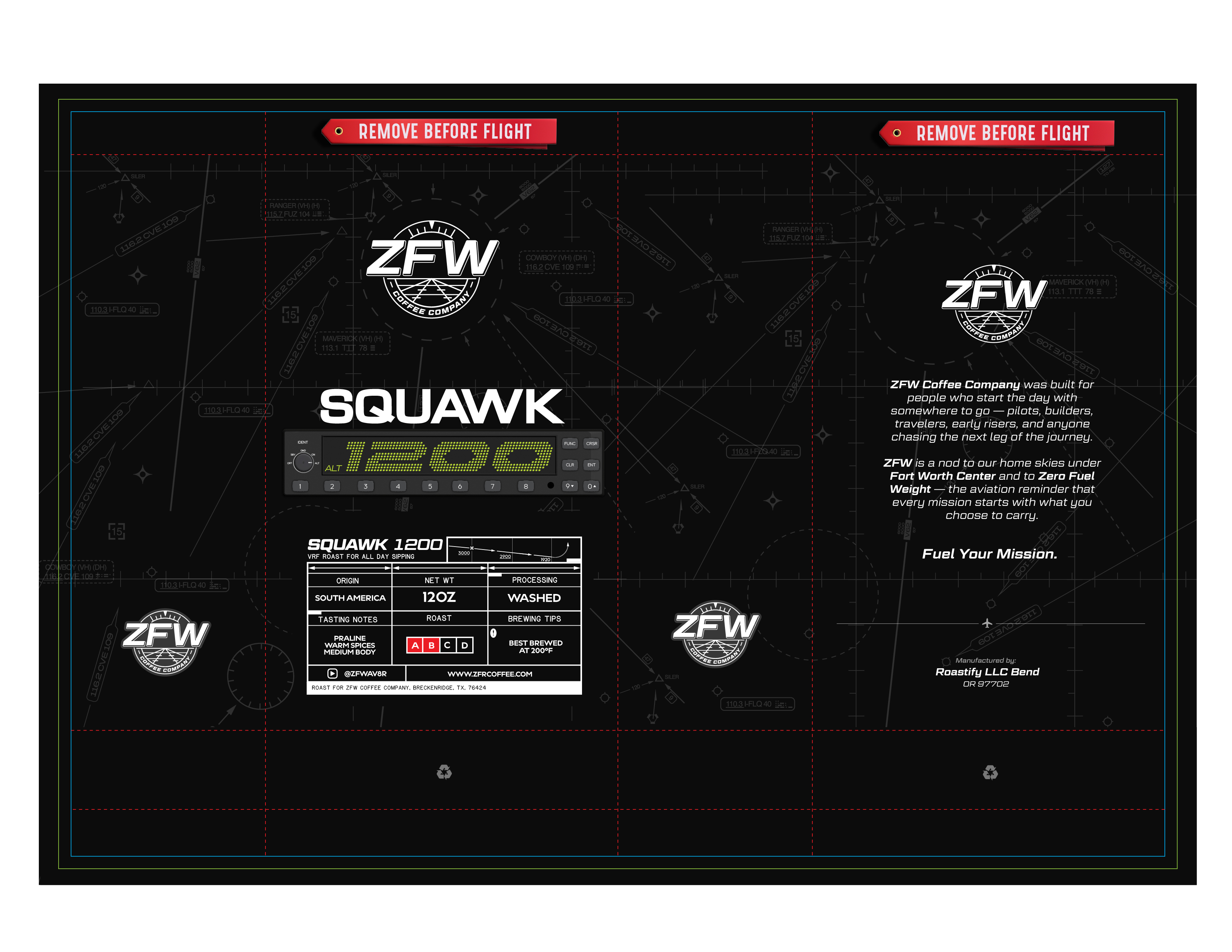 Packaging Design by davidsantacruz7 for ZFW Aviation, LLC | Design #37235339