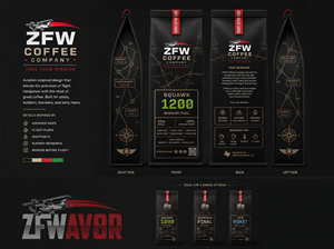 Verpackungs-Design von Thingkazupa Design für ZFW Aviation, LLC | Design: #37218326