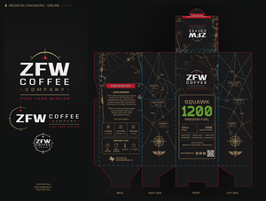 Packaging Design by Thingkazupa Design for ZFW Aviation, LLC | Design #37231729