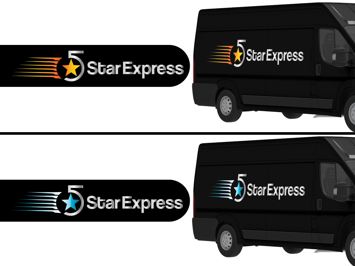Logo Design by amagodesign.com for 5 Star Express | Design #3171277