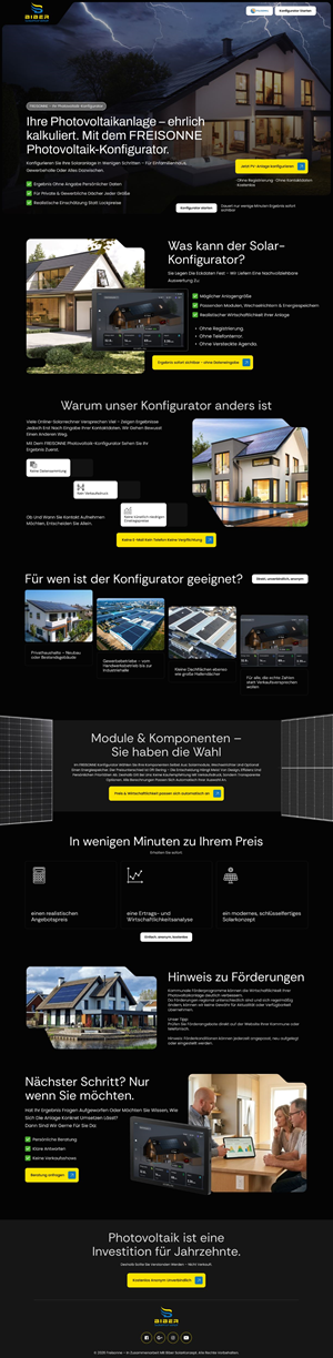 Landing Page Design by victipedia