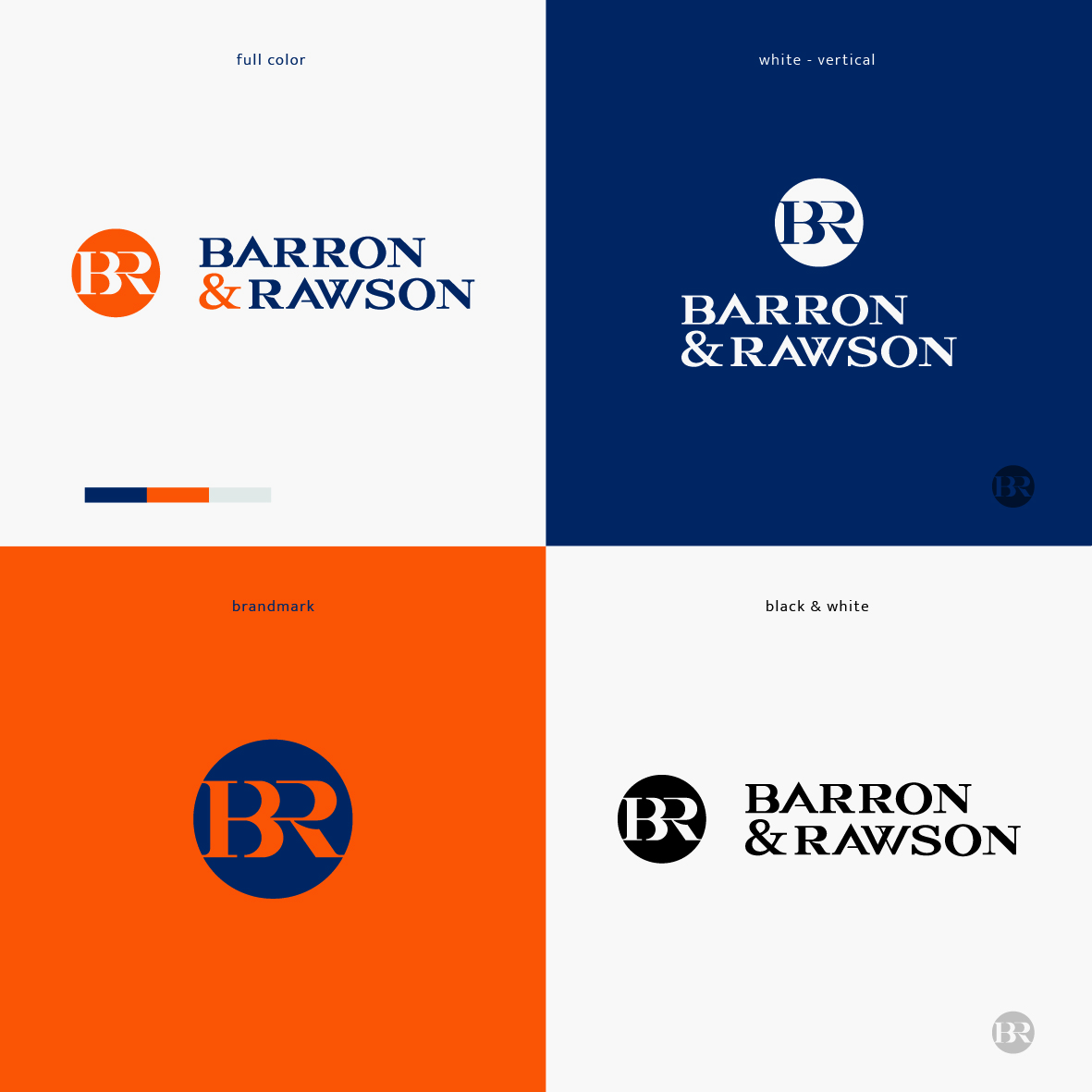 Logo Design by Lammy for Barron & Rawson | Design #37234665