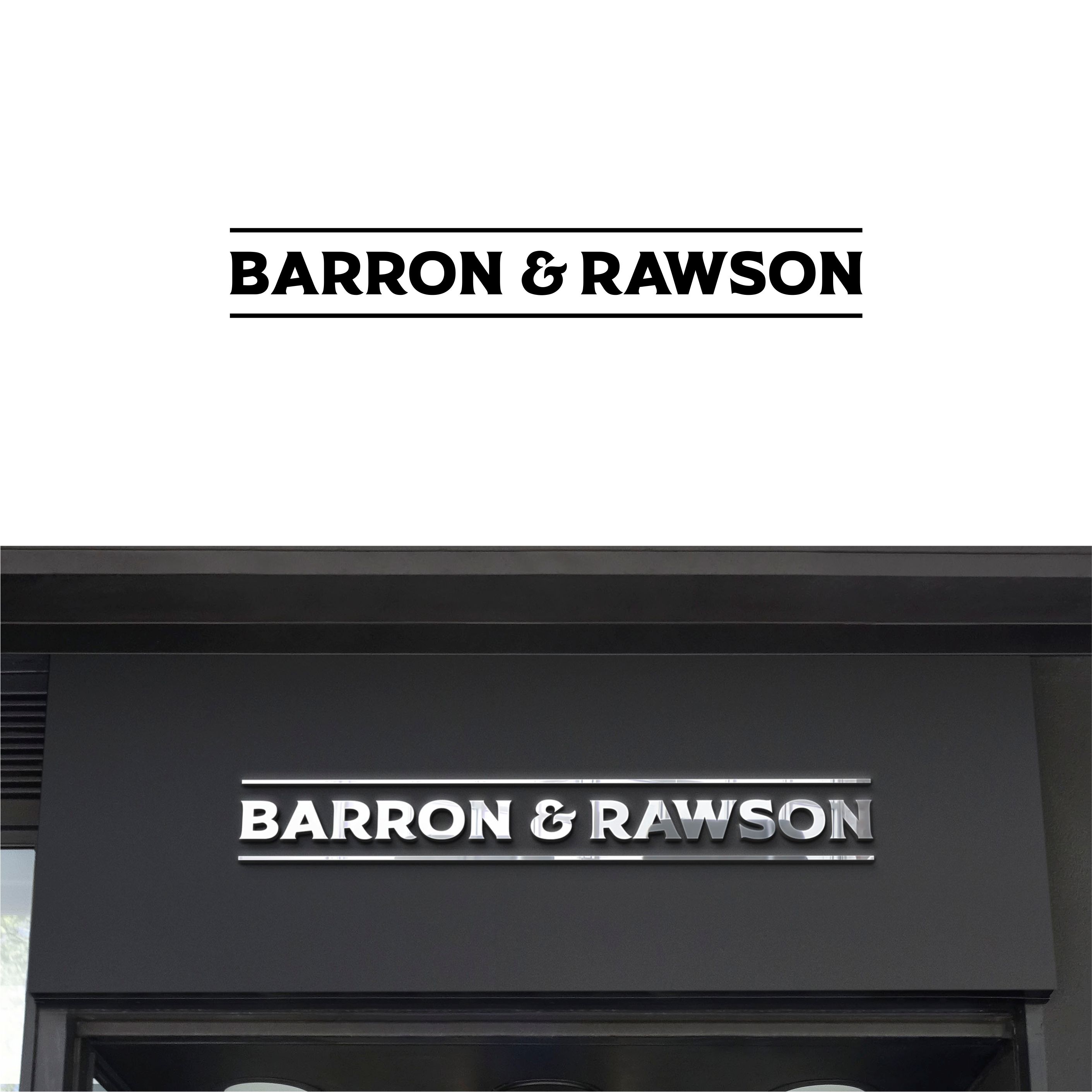 Logo-Design von Bingah für Barron & Rawson | Design #37238788