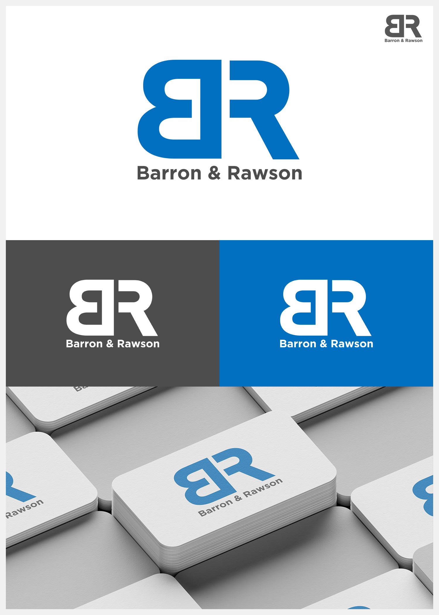 Logo-Design von IDesign1606 für Barron & Rawson | Design #37248029