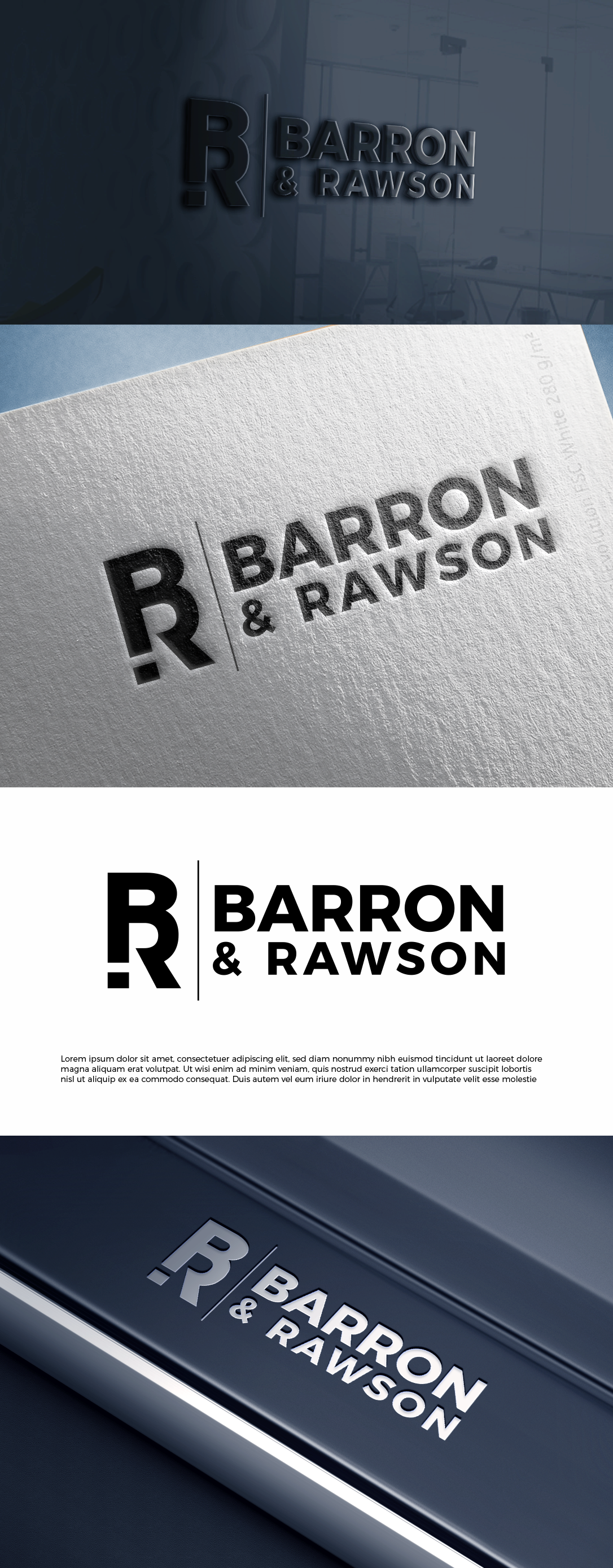 Logo Design by Innovative Graphix for Barron & Rawson | Design #37213936
