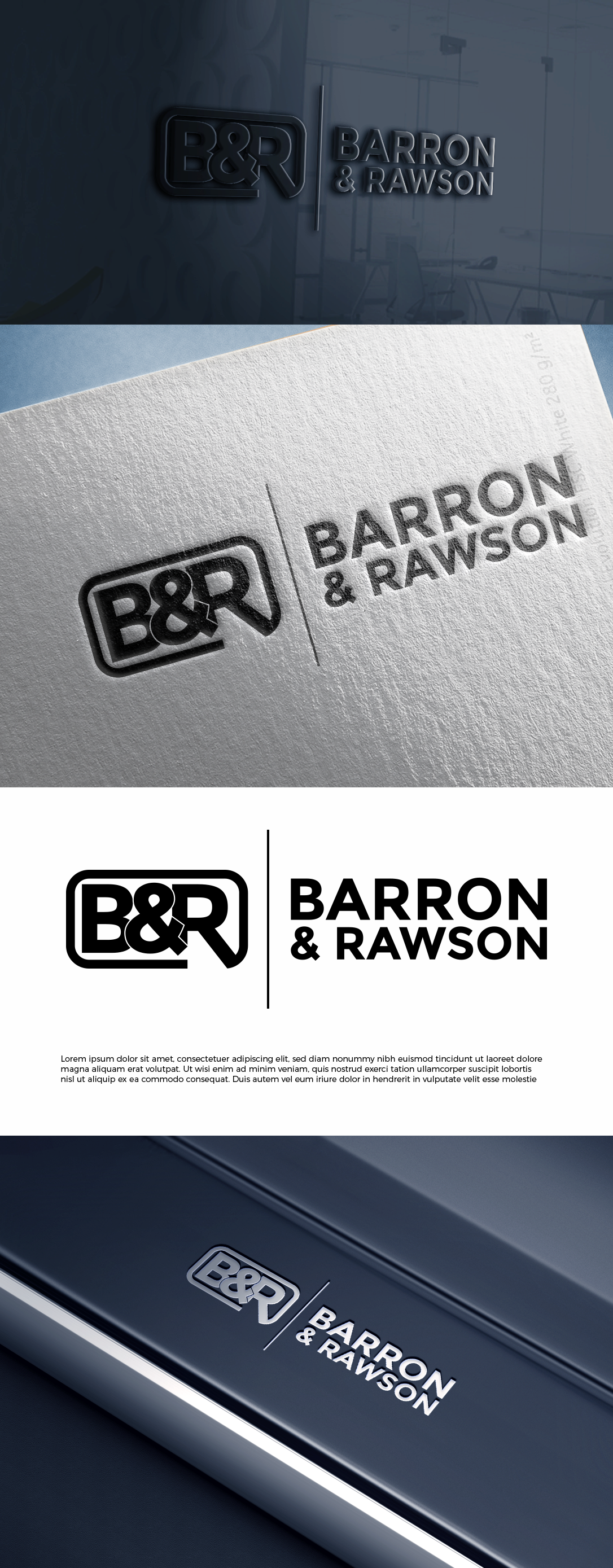 Logo-Design von Innovative Graphix für Barron & Rawson | Design #37228933