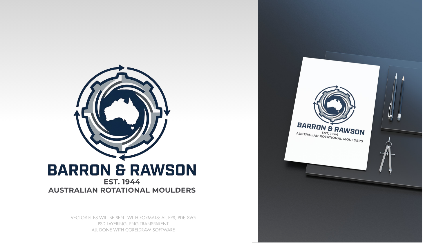 Logo-Design von BEANDESIGN^_^ für Barron & Rawson | Design #37260697
