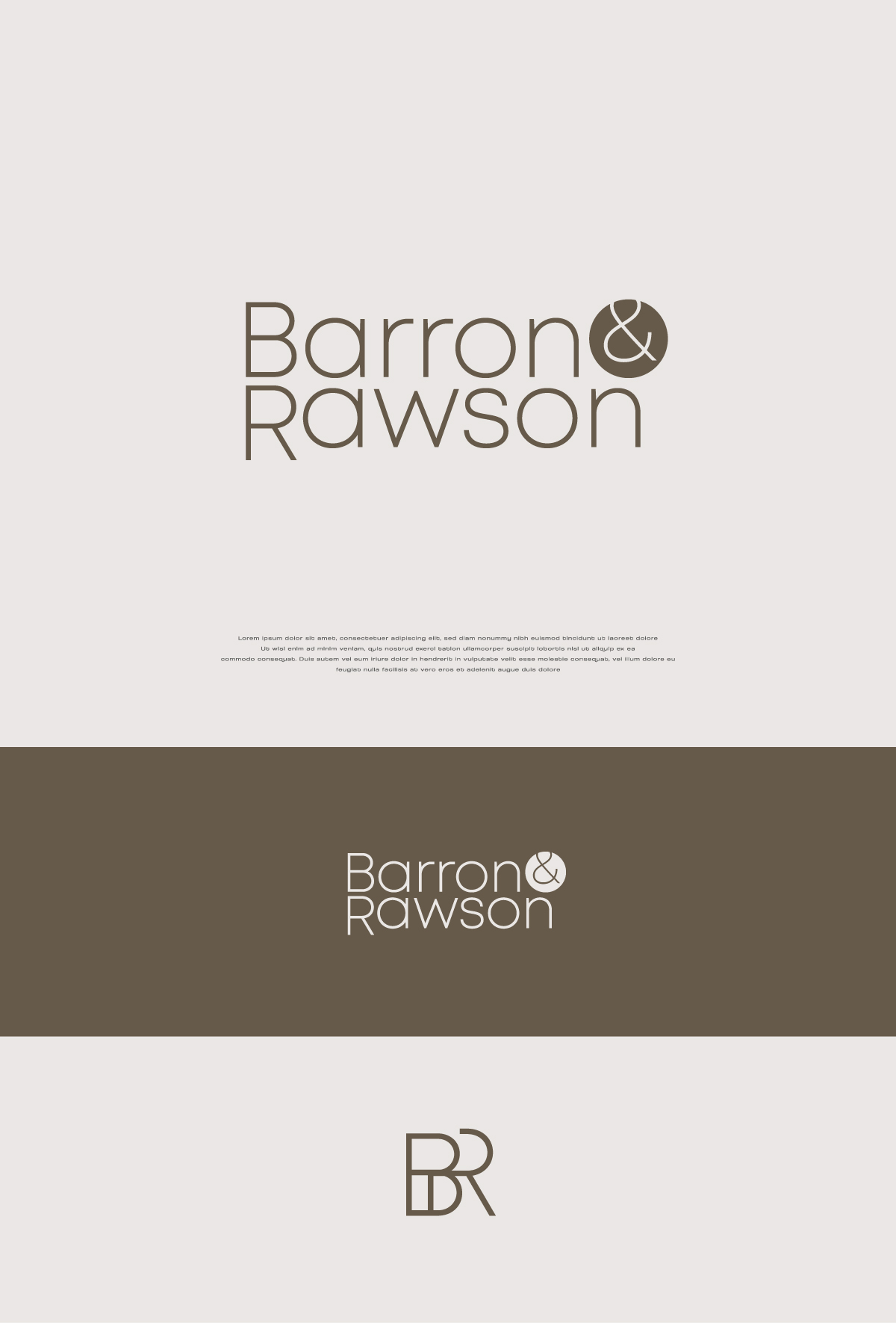 Logo Design by apik. for Barron & Rawson | Design #37225381