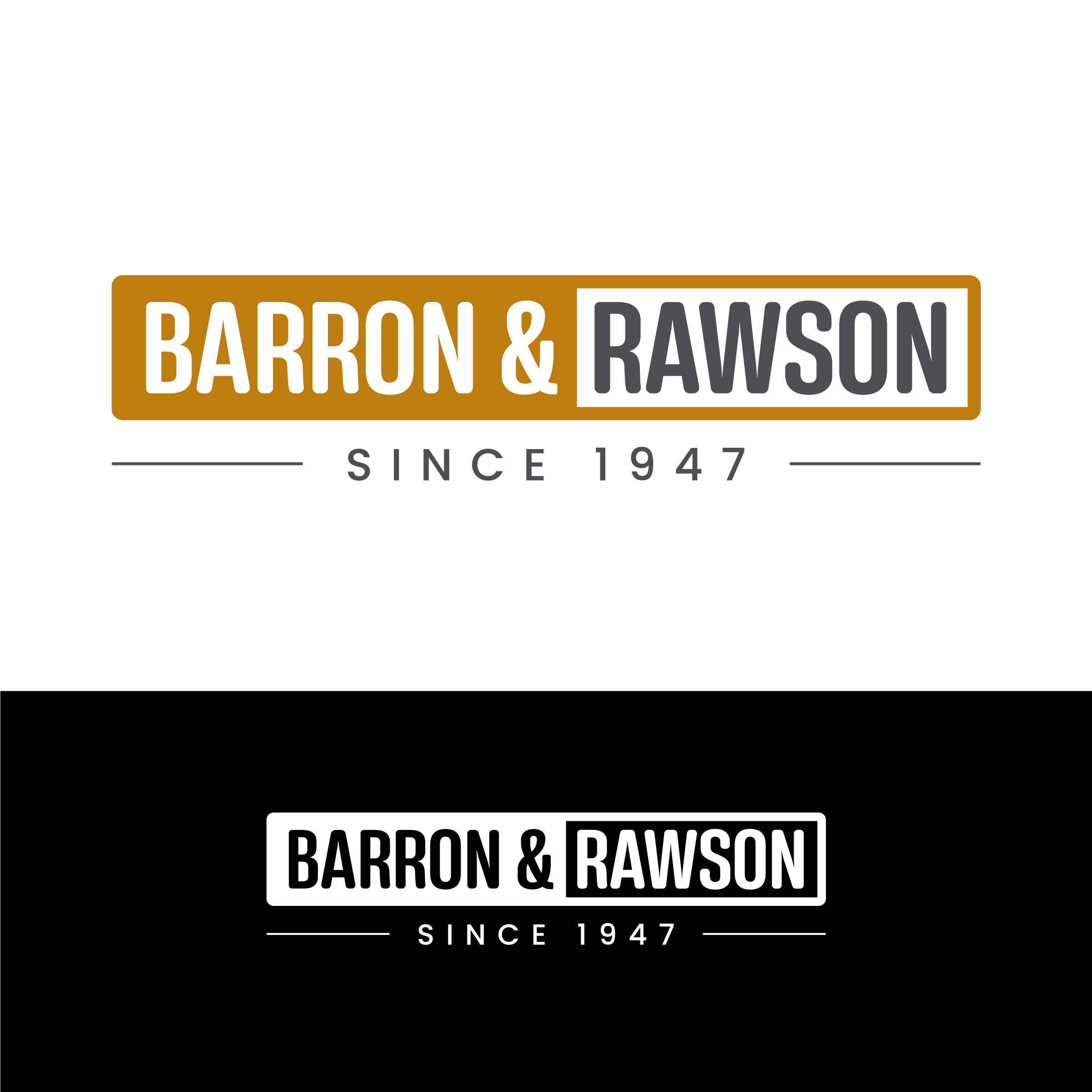 Logo Design by John Mark Arts for Barron & Rawson | Design #37227075