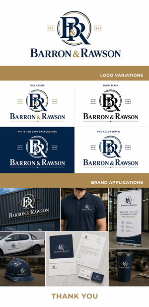 Logo-Design von MDesigns ™ für Barron & Rawson | Design: #37238574