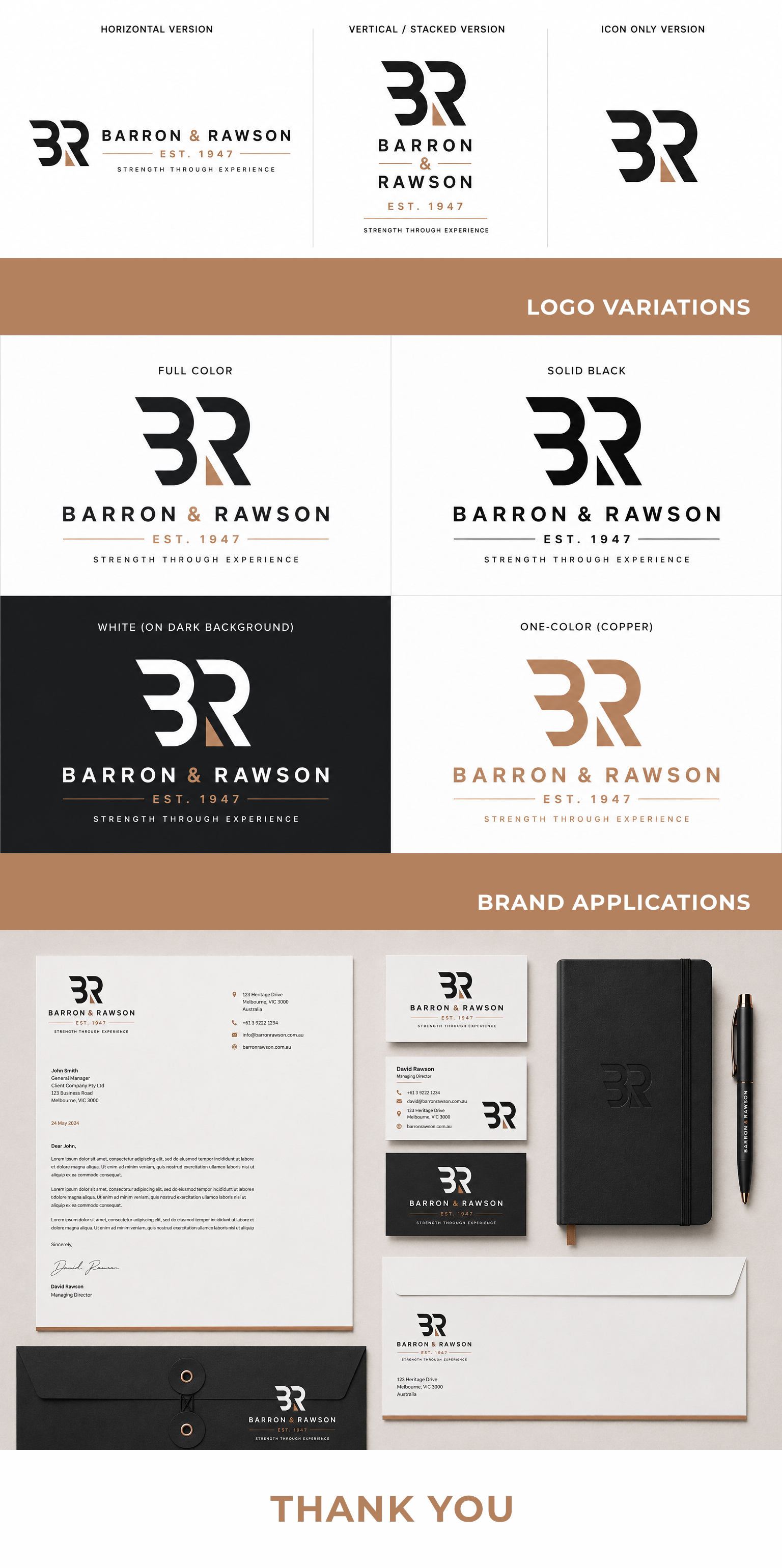 Logo-Design von MDesigns ™ für Barron & Rawson | Design #37238594
