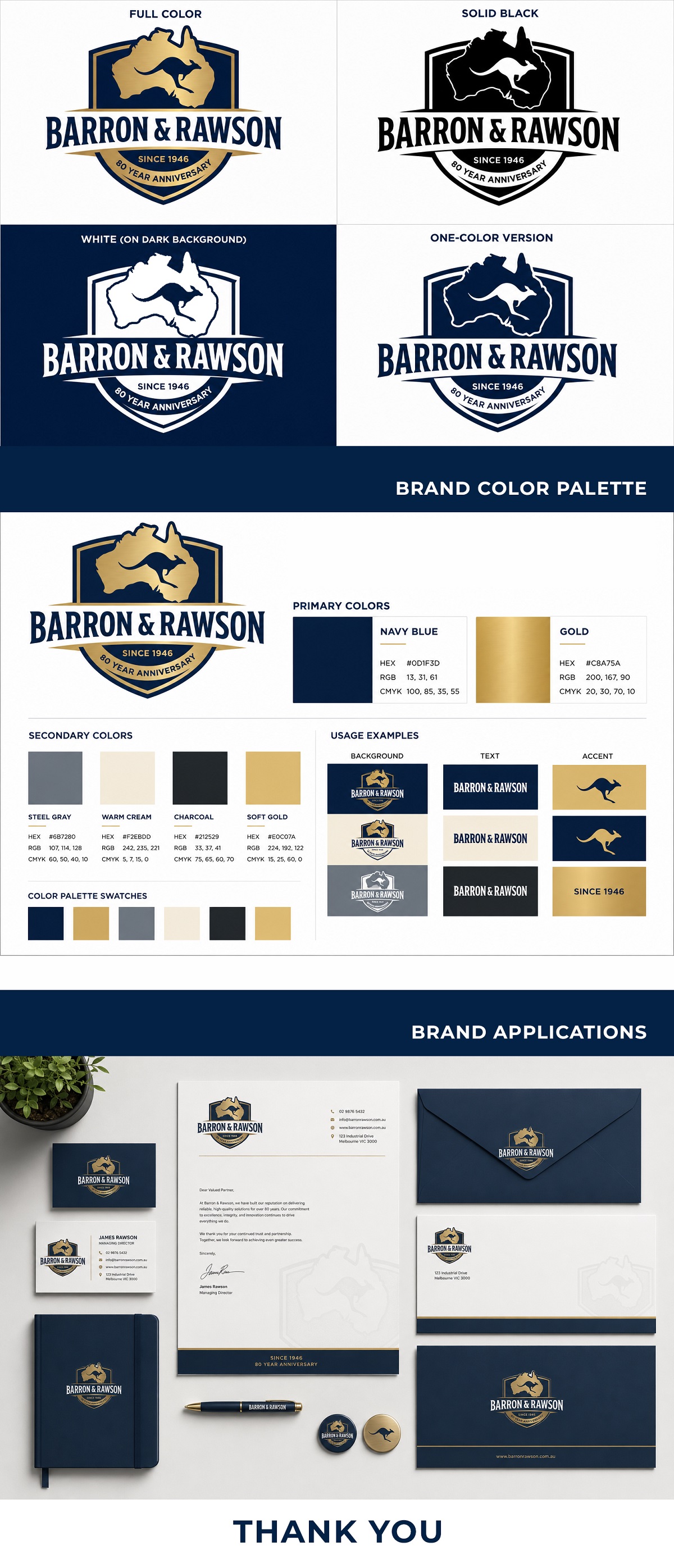 Logo-Design von MDesigns ™ für Barron & Rawson | Design #37238889