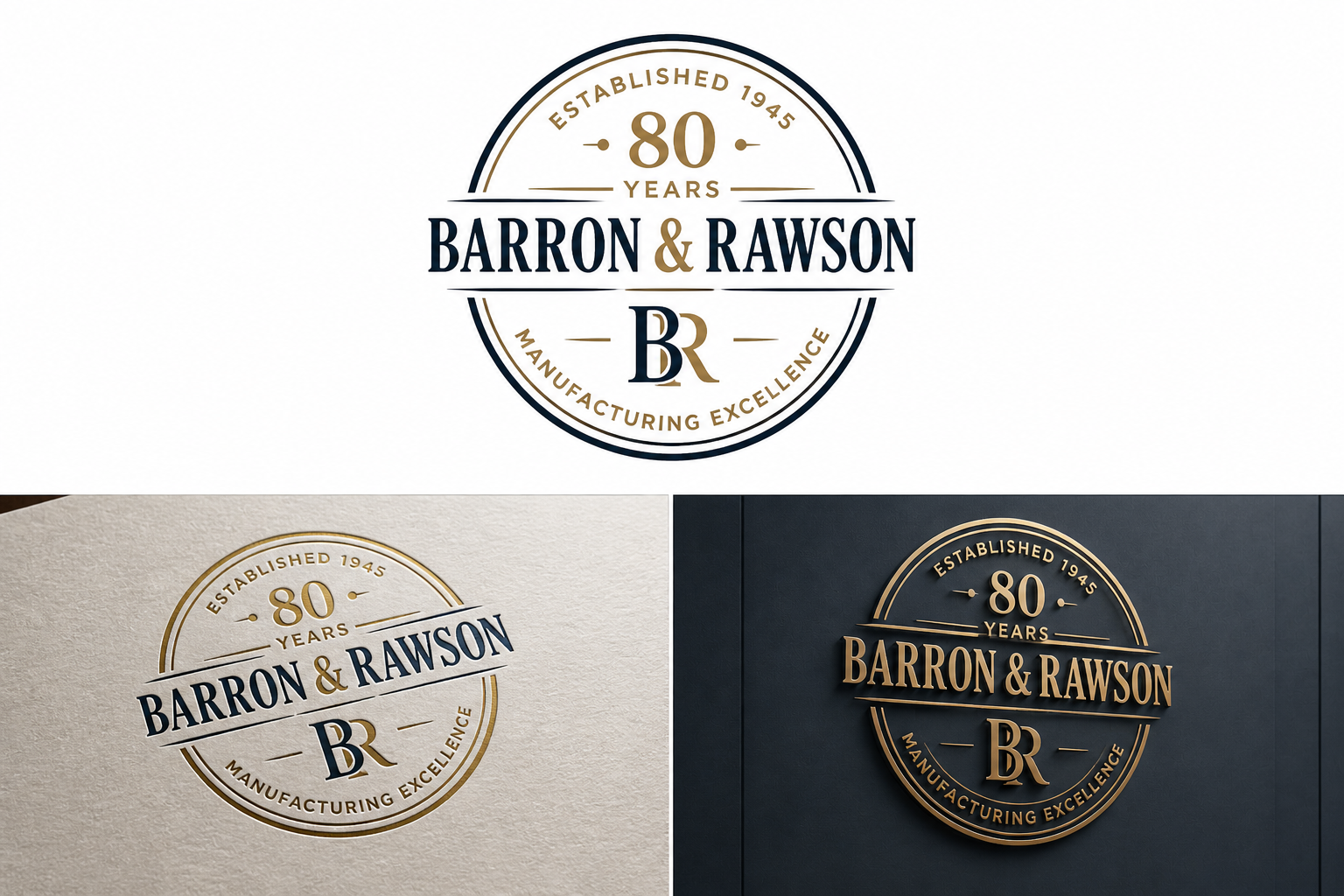 Logo Design by Fazli Ahmad for Barron & Rawson | Design #37221320