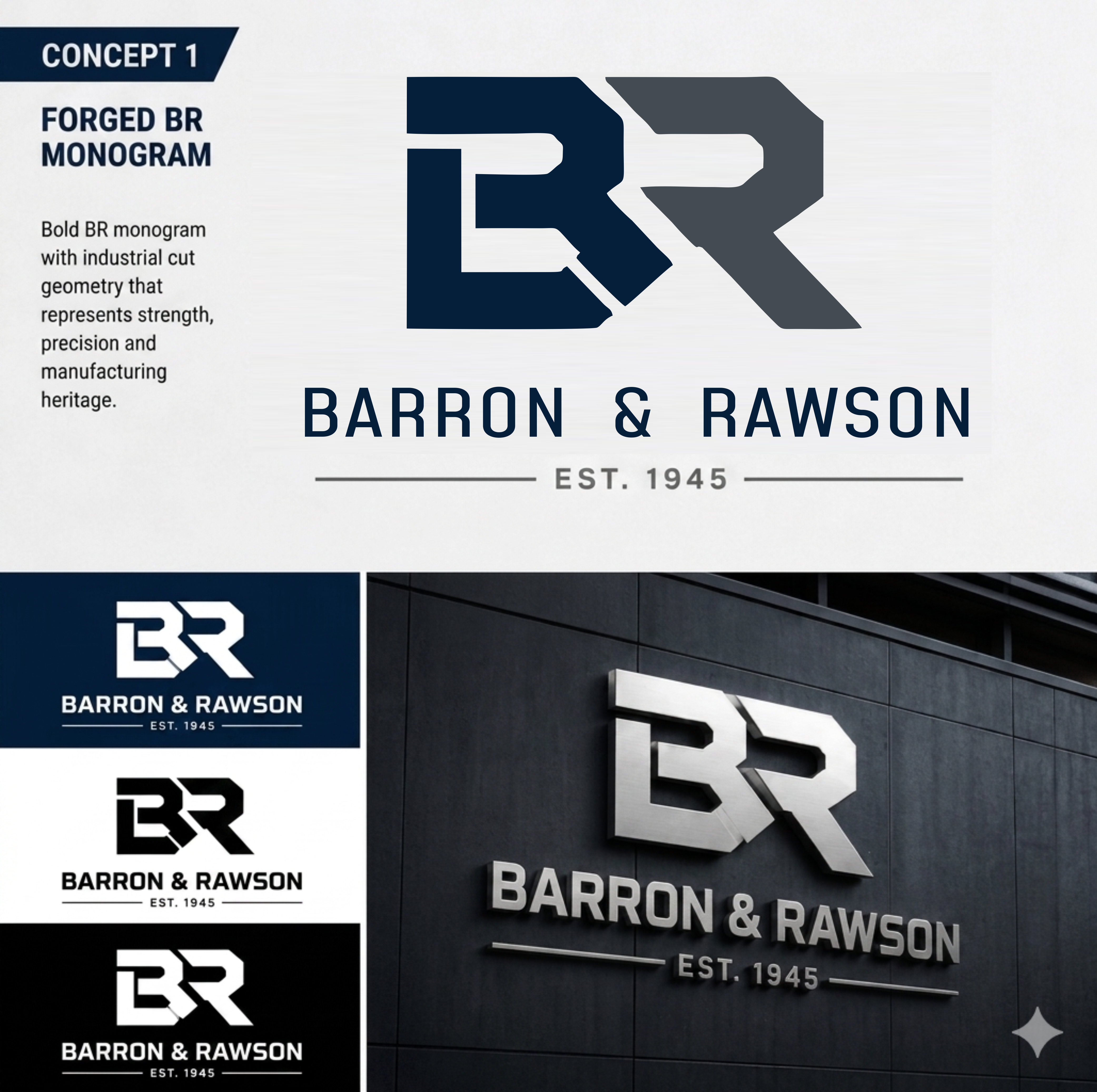 Logo Design by Permata for Barron & Rawson | Design #37233411