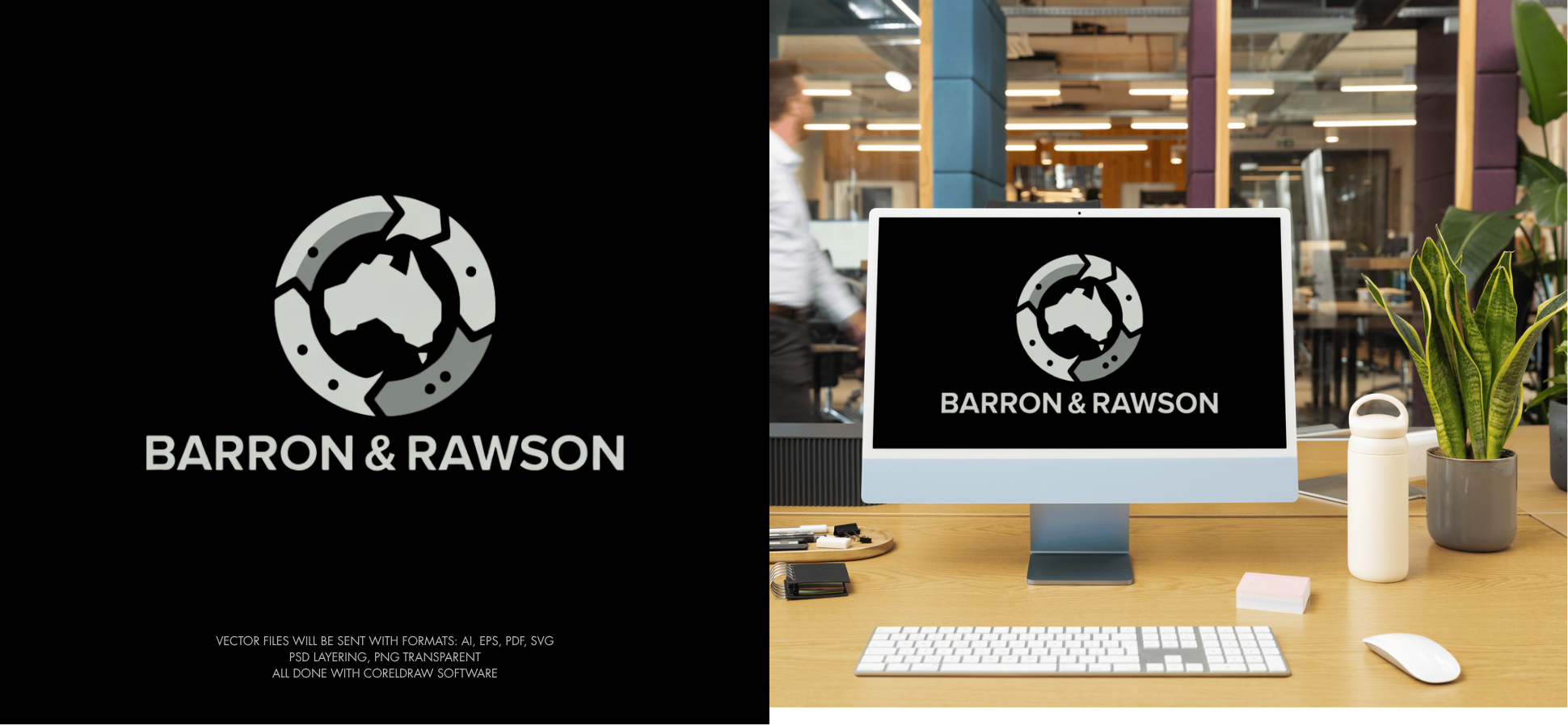 Logo Design by milan12 2 for Barron & Rawson | Design #37260694