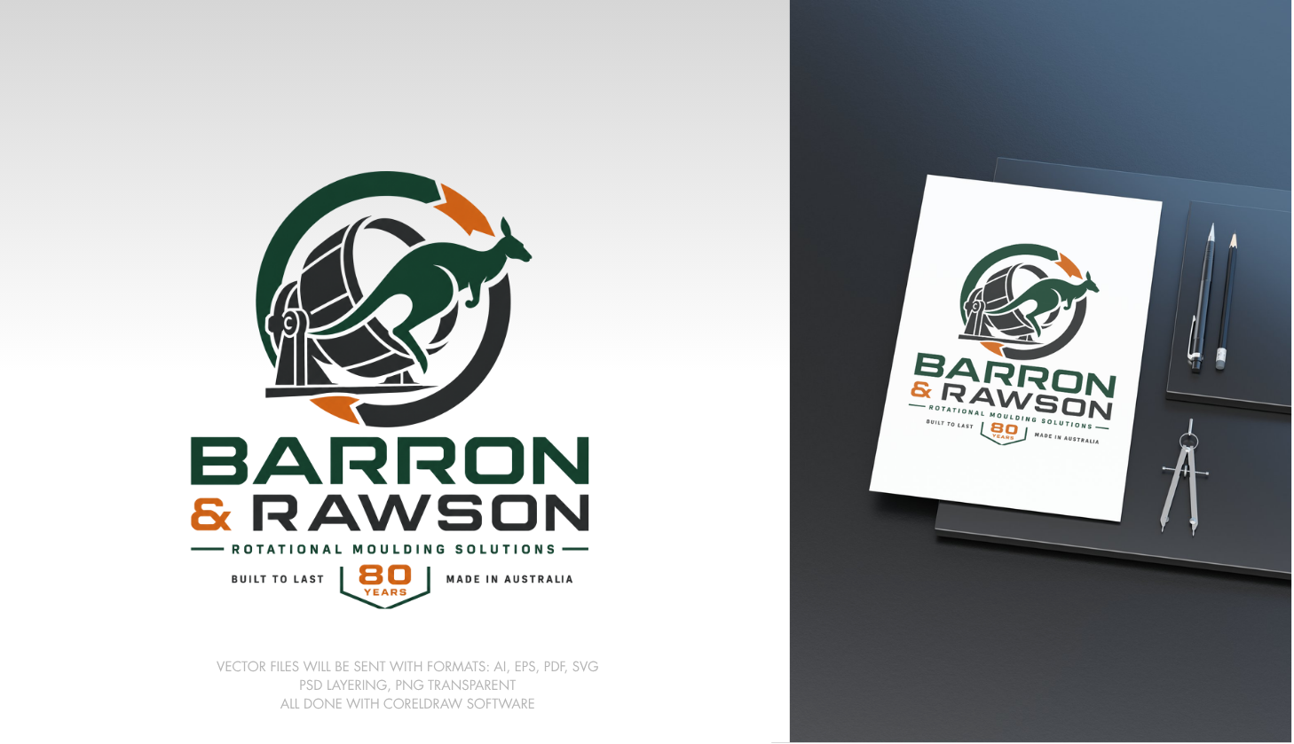 Logo-Design von Design92 für Barron & Rawson | Design #37260702