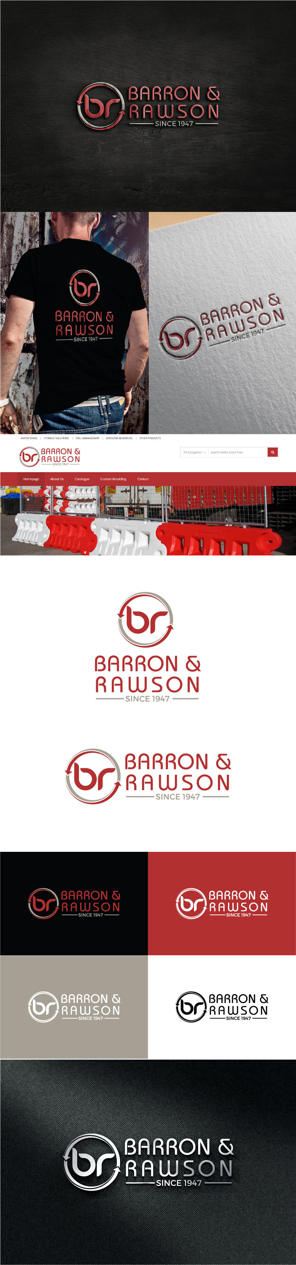 Logo Design by AlphabetZero.com for Barron & Rawson | Design #37228975