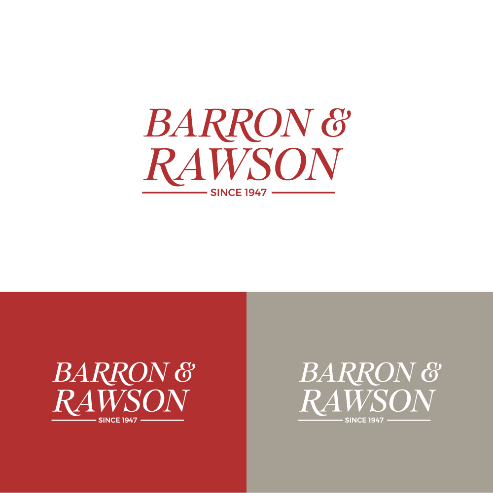 Logo-Design von AlphabetZero.com für Barron & Rawson | Design #37232393