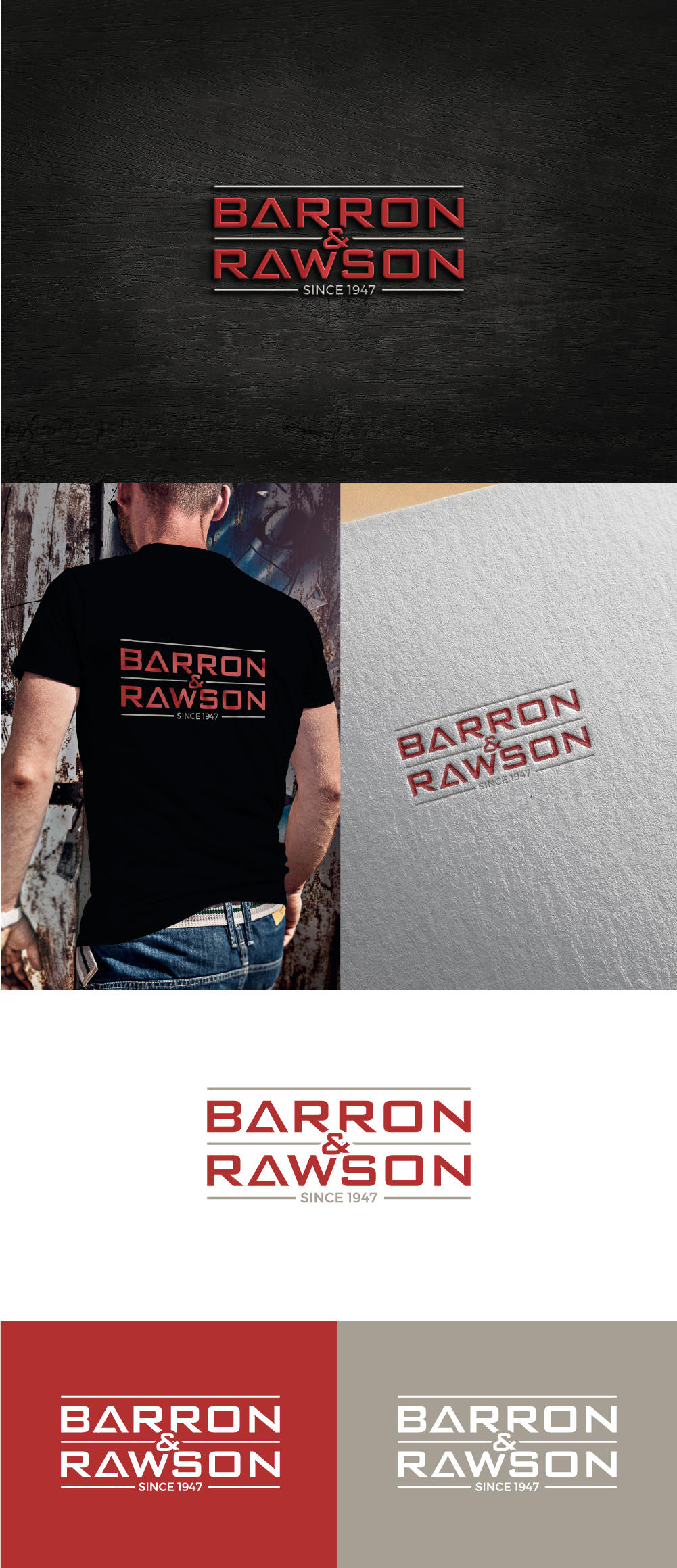 Logo Design by AlphabetZero.com for Barron & Rawson | Design #37234719