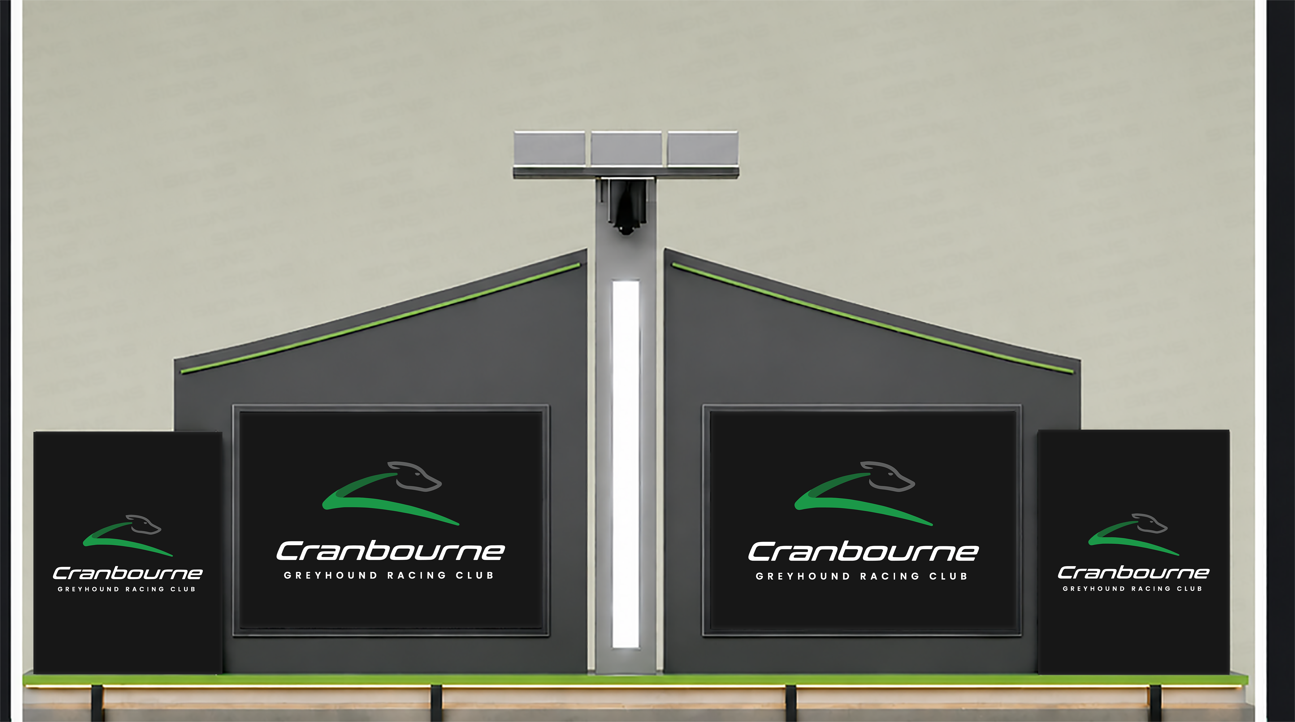 Signage Design by DesignerShahadat for Cranbourne Greyhound Racing Club | Design #37214421