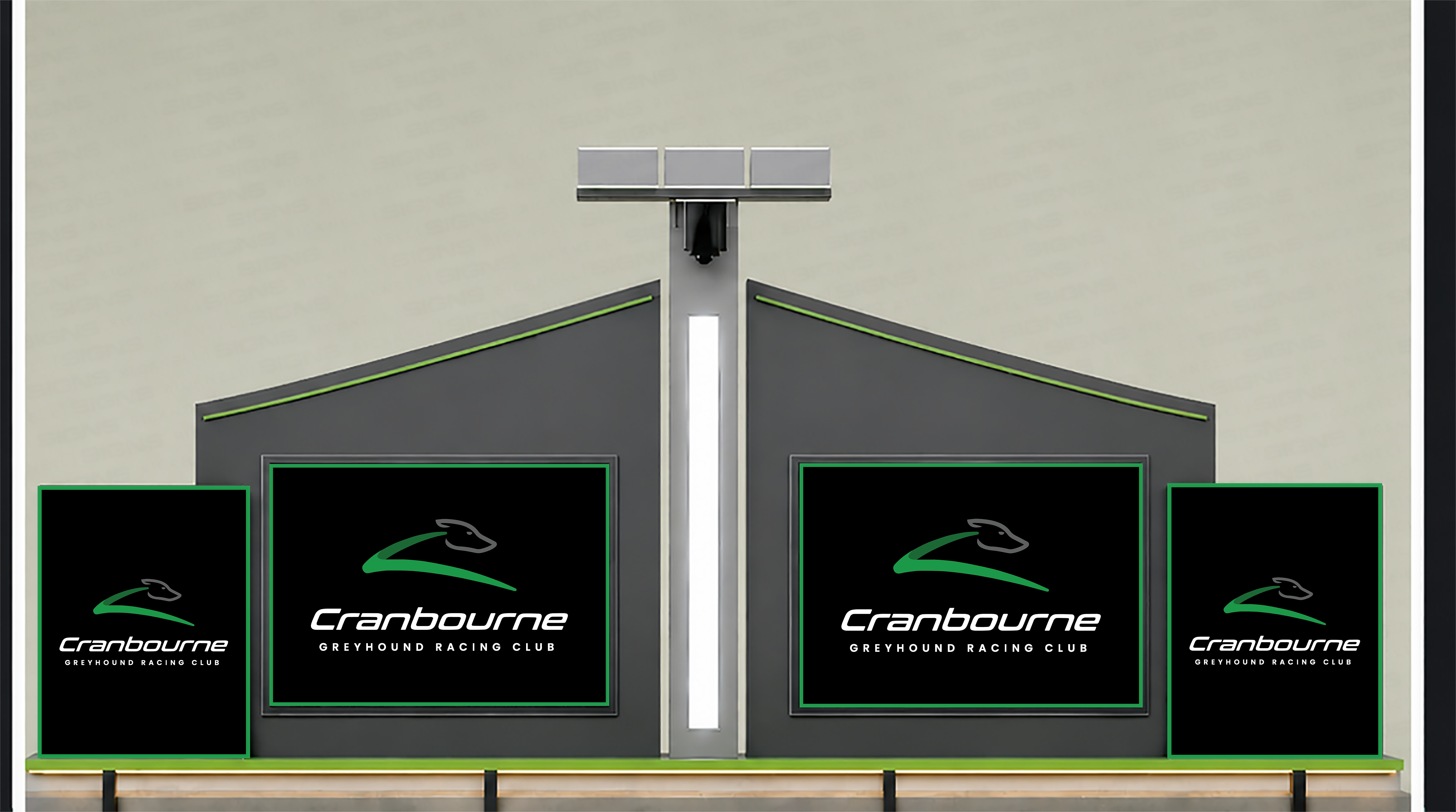 Signage Design by DesignerShahadat for Cranbourne Greyhound Racing Club | Design #37214540