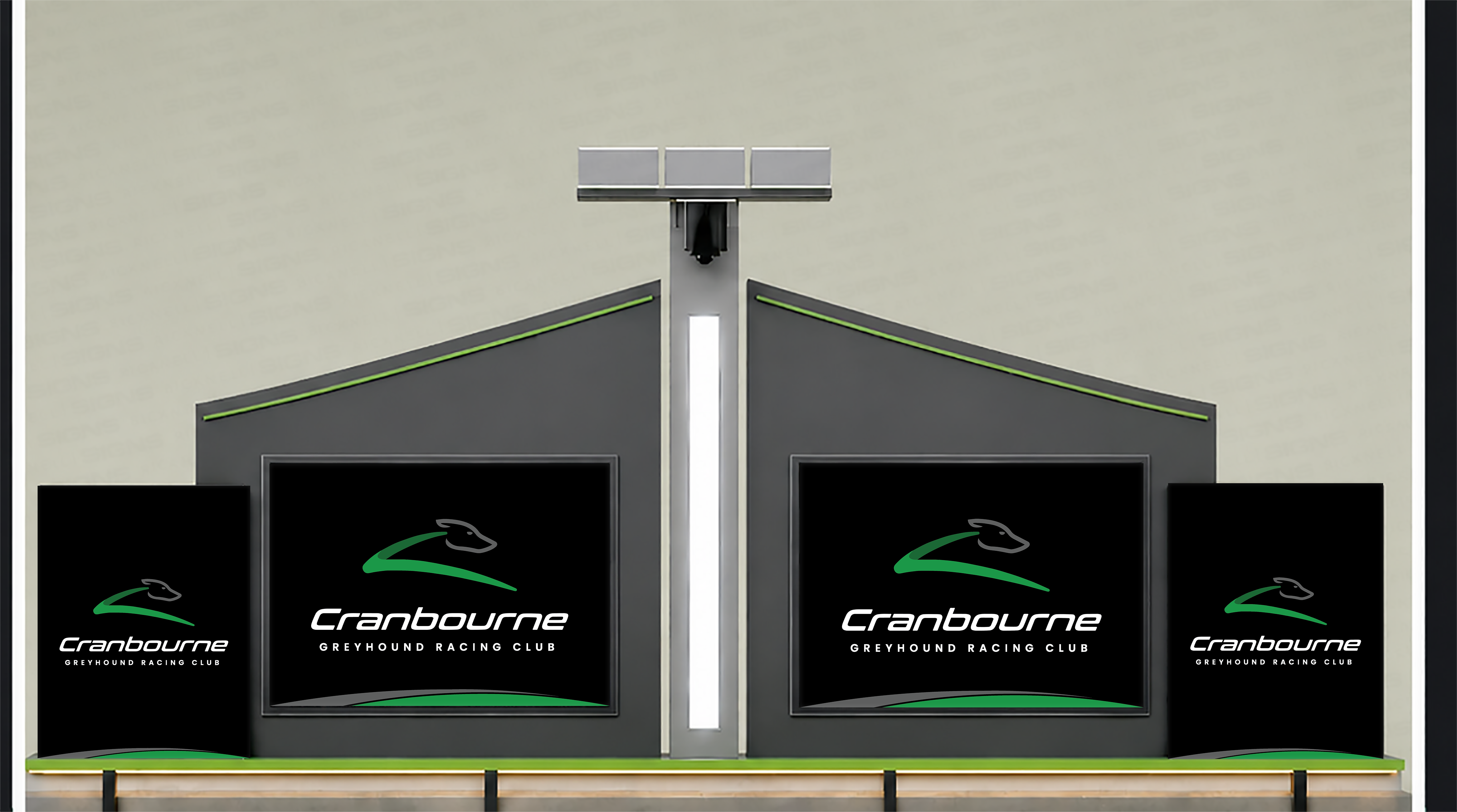 Signage Design by DesignerShahadat for Cranbourne Greyhound Racing Club | Design #37214555