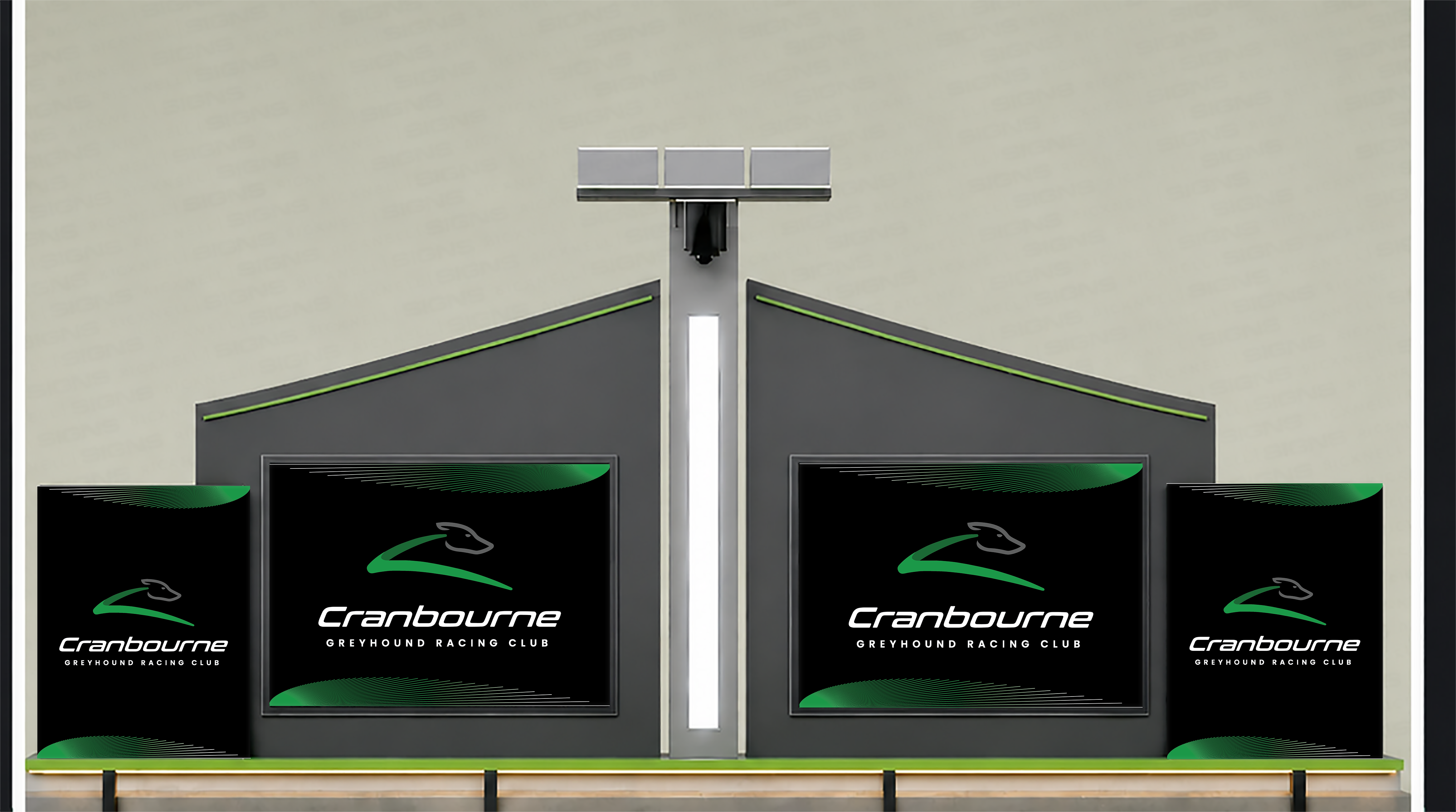 Signage Design by DesignerShahadat for Cranbourne Greyhound Racing Club | Design #37223908
