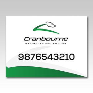 Diseño de Señalética por YourLogoMaster para Cranbourne Greyhound Racing Club | Diseño: #37220043