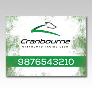 Diseño de Señalética por YourLogoMaster para Cranbourne Greyhound Racing Club | Diseño: #37220044