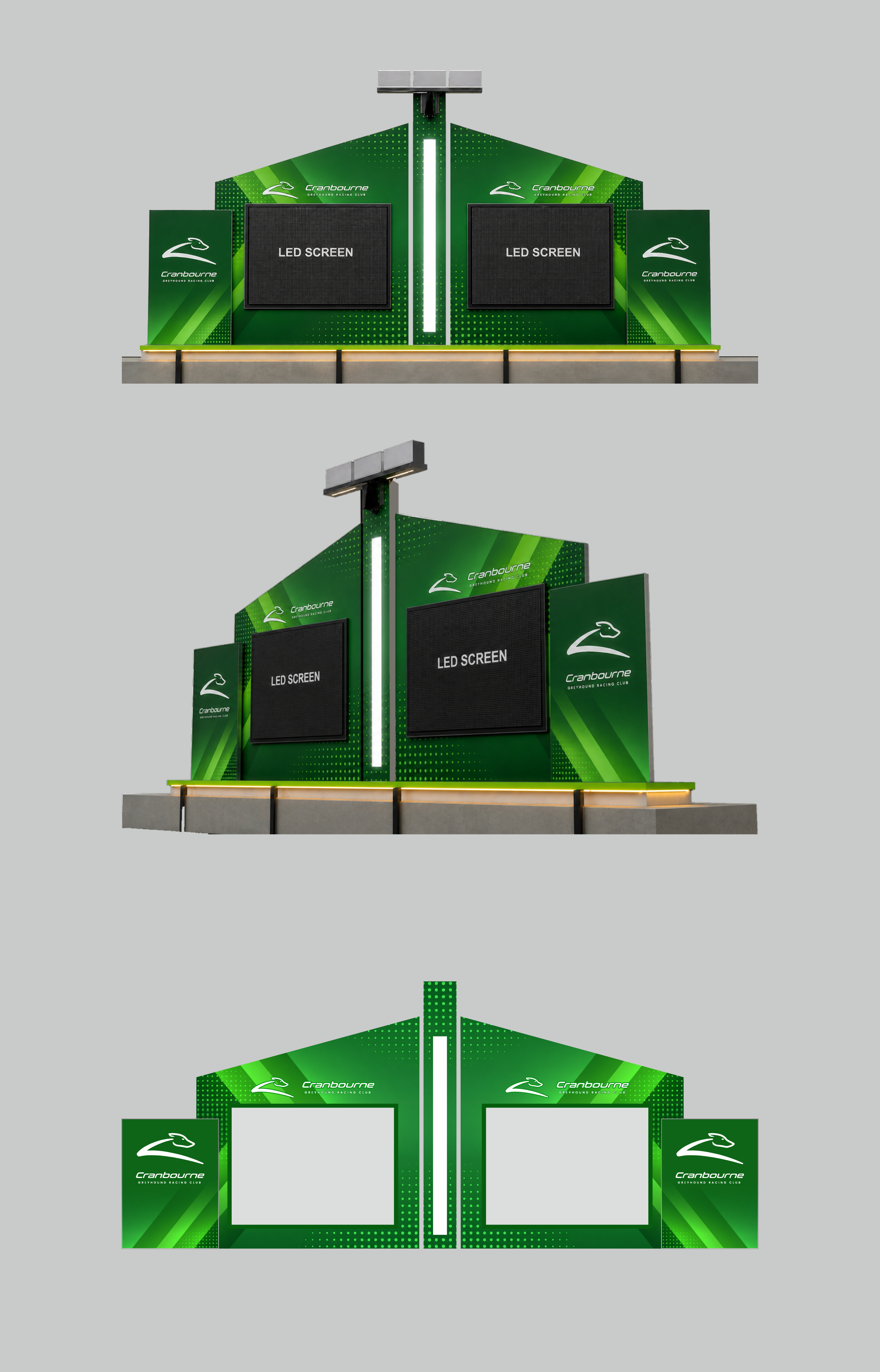 Signage Design by yusmoker for Cranbourne Greyhound Racing Club | Design #37218631