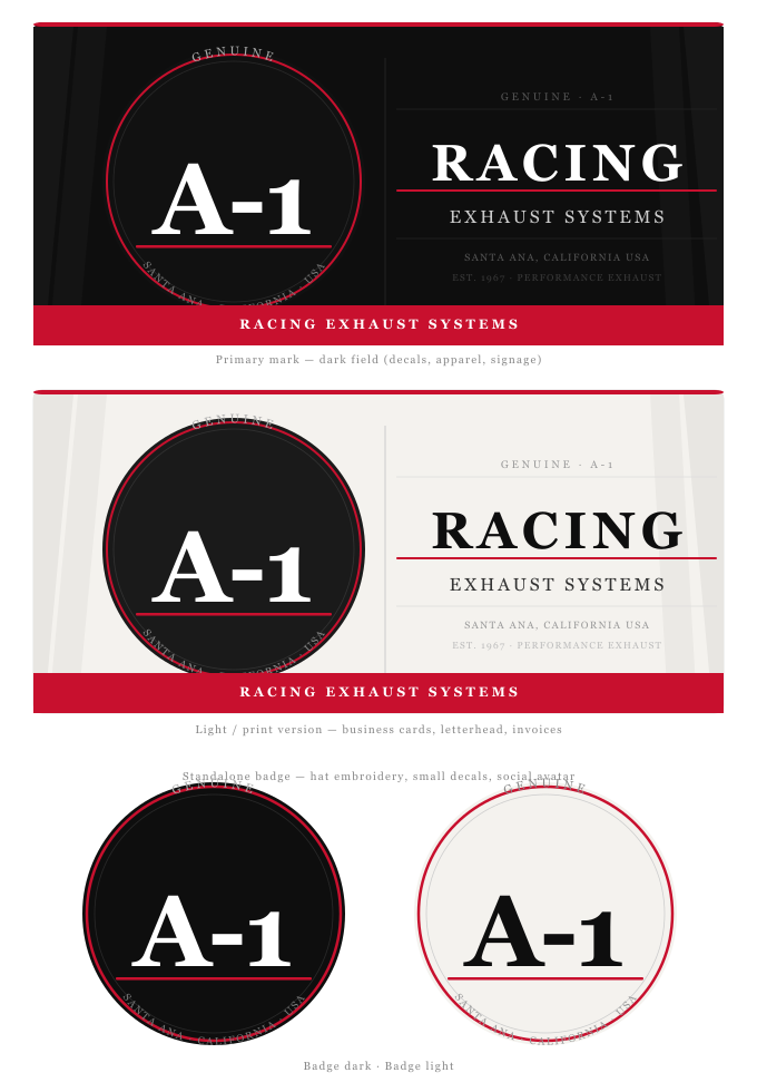 Logo Design by Ascinate for Genuine A1  LLC | Design #37222650