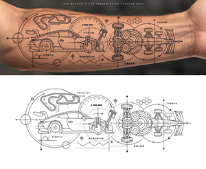 Tattoo Design by Mozez32 for this project | Design: #37236467