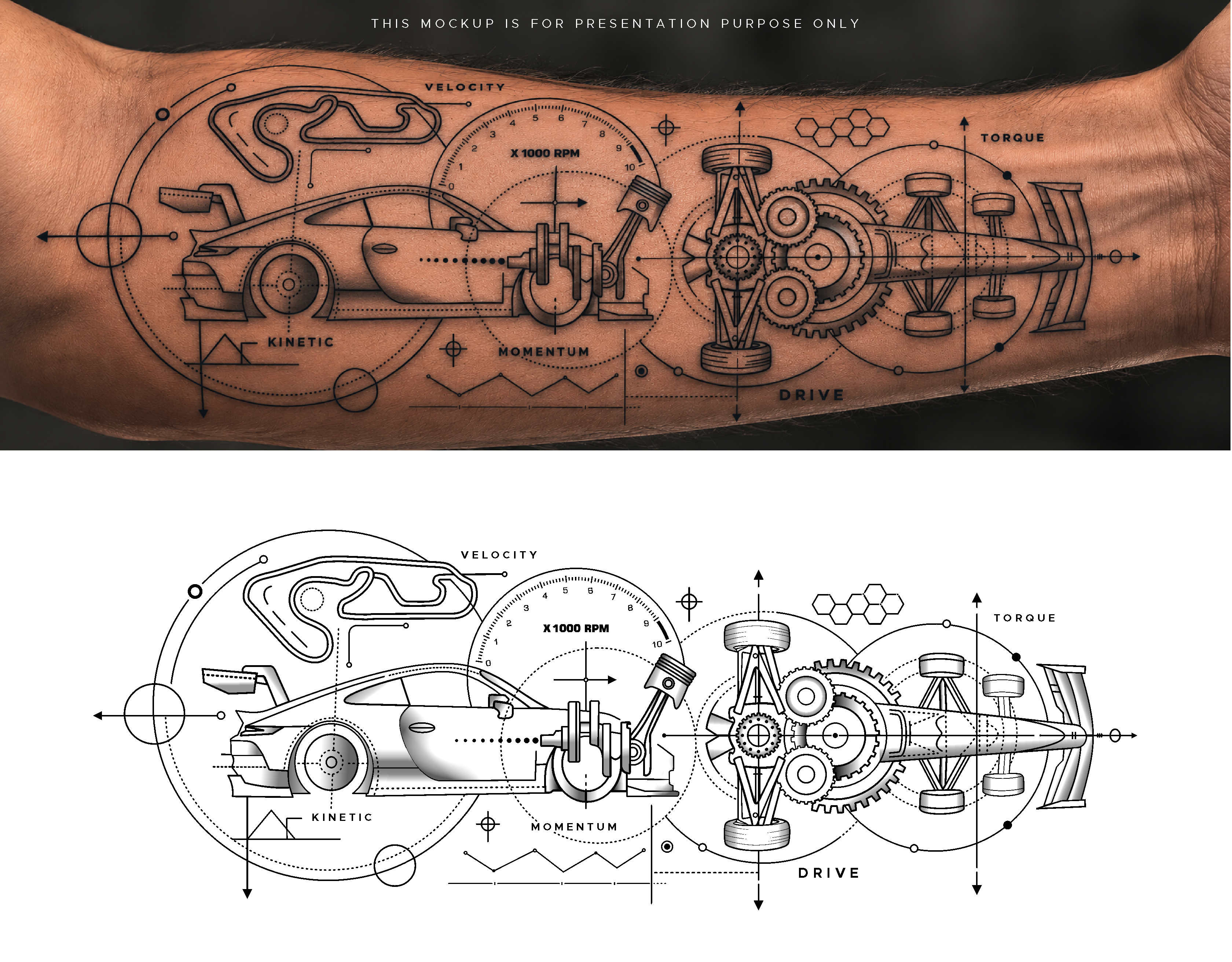 Tattoo Design by Mozez32 for this project | Design #37237964
