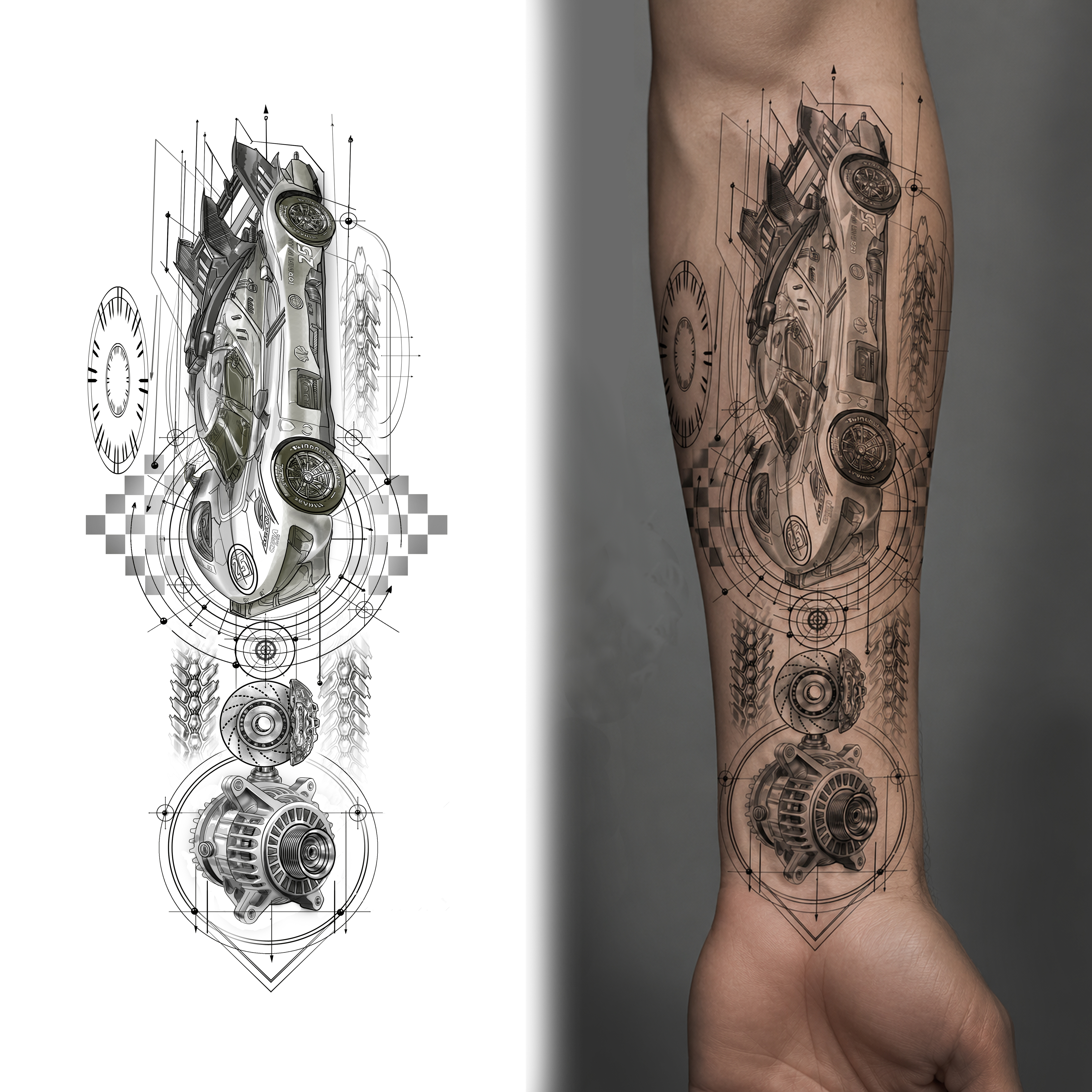 Tattoo Design by Dream Logo Design for this project | Design #37240753