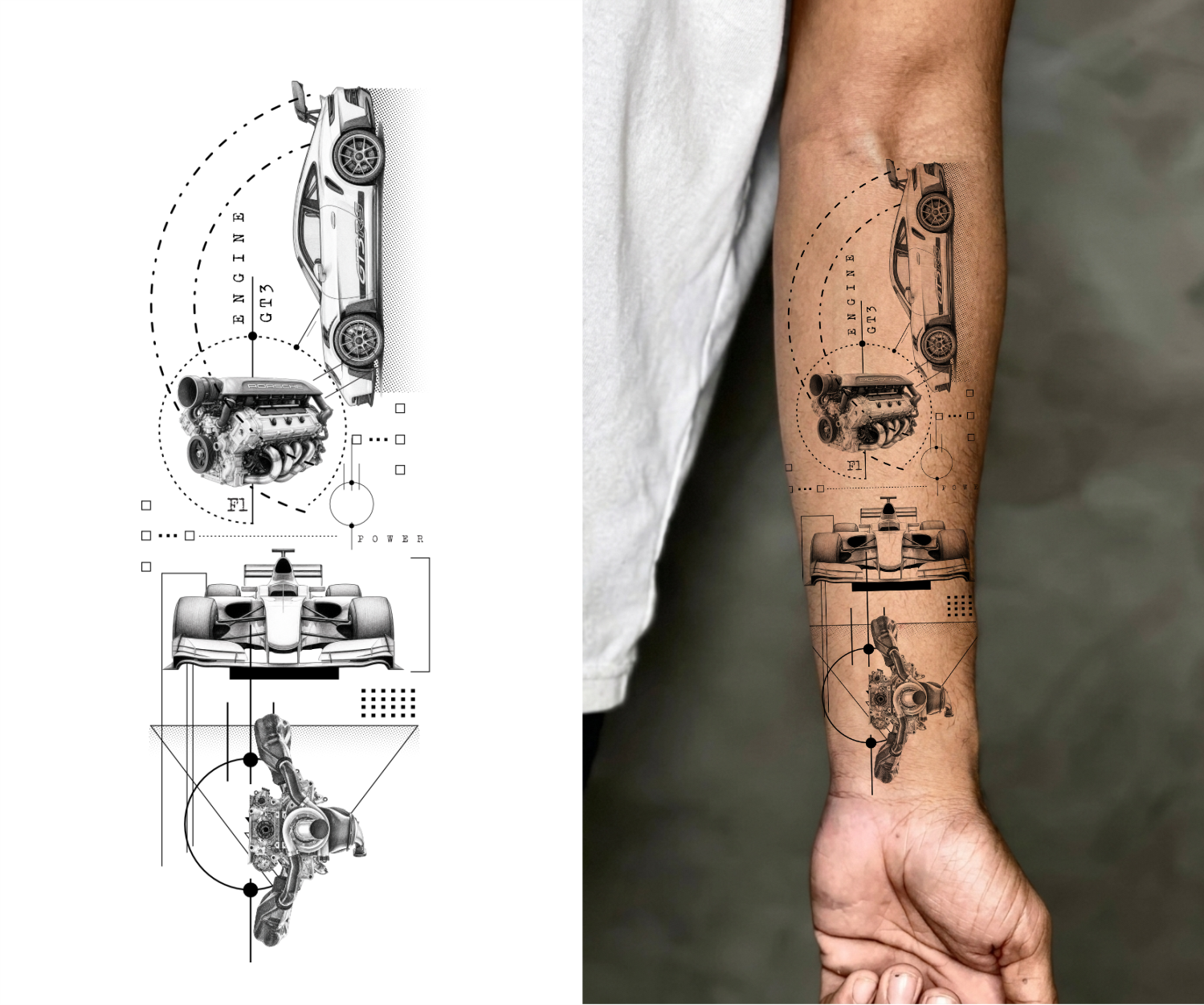 Tattoo Design by ThiagoB for this project | Design #37229693