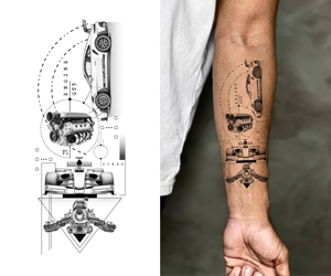 Tattoo Design by ThiagoB for this project | Design: #37229694