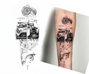 Tattoo Design by Mahder for this project | Design: #37232631