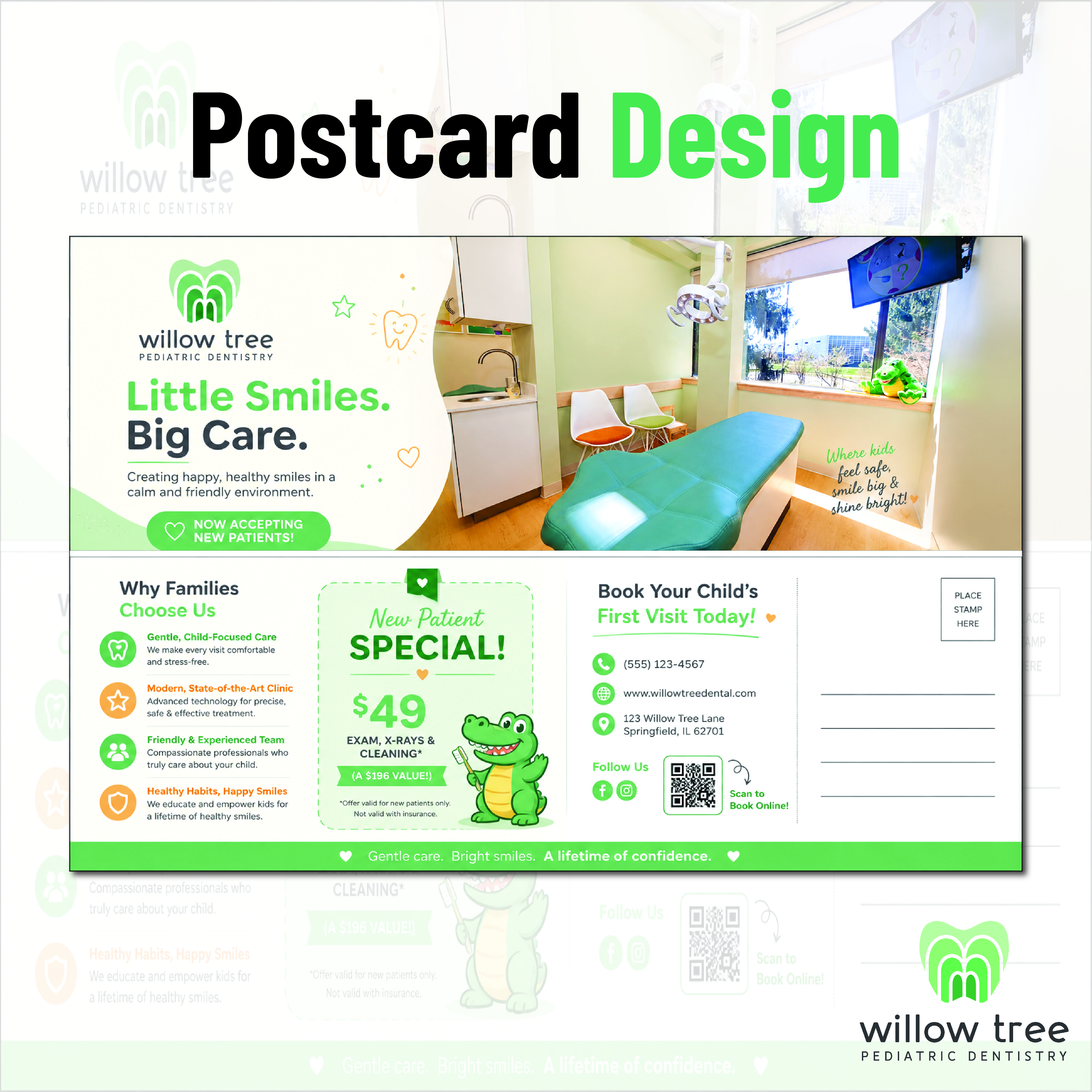 Postcard Design by TyPixel for this project | Design #37231061