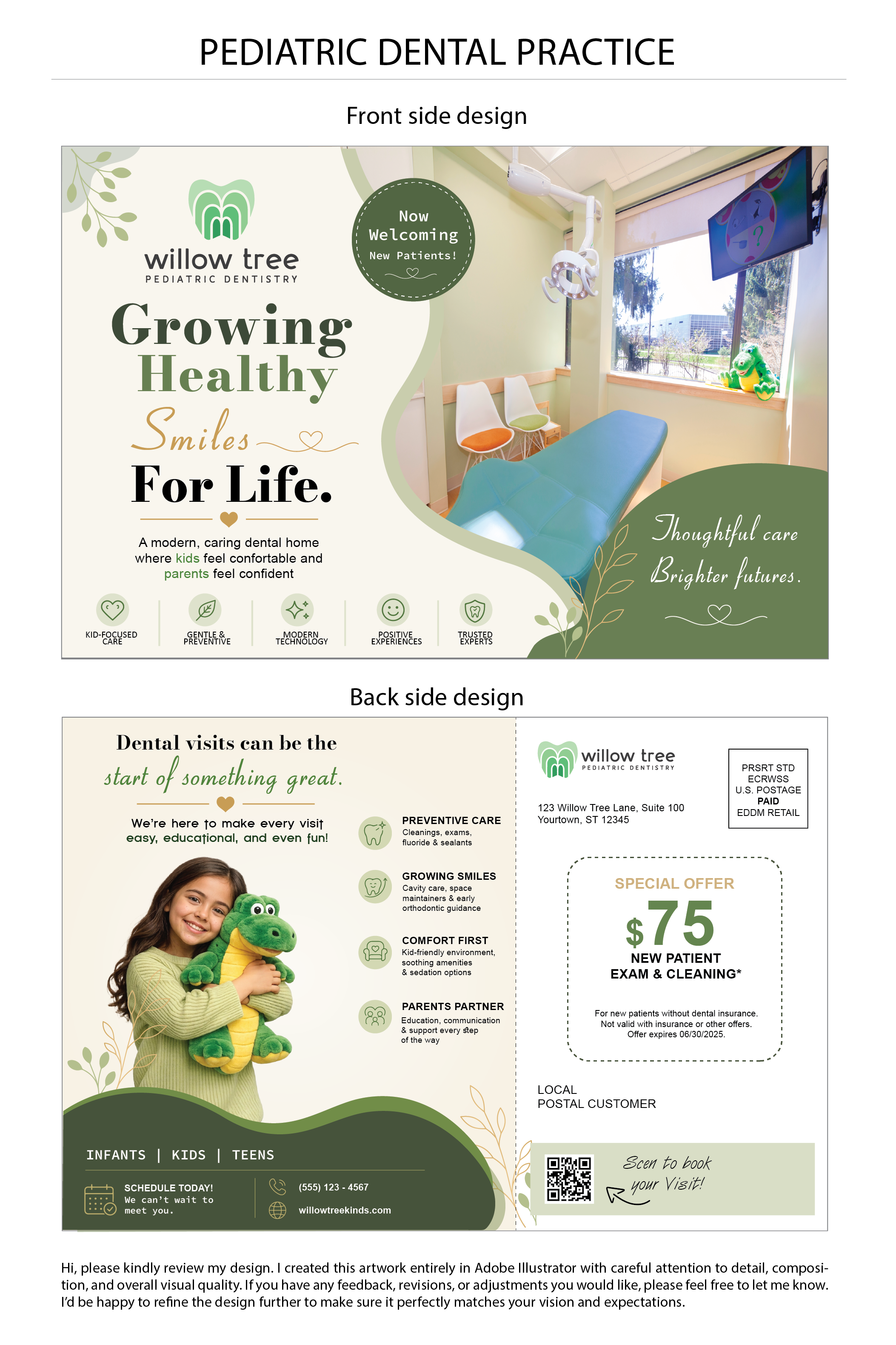 Postcard Design by #Mona for this project | Design #37242823