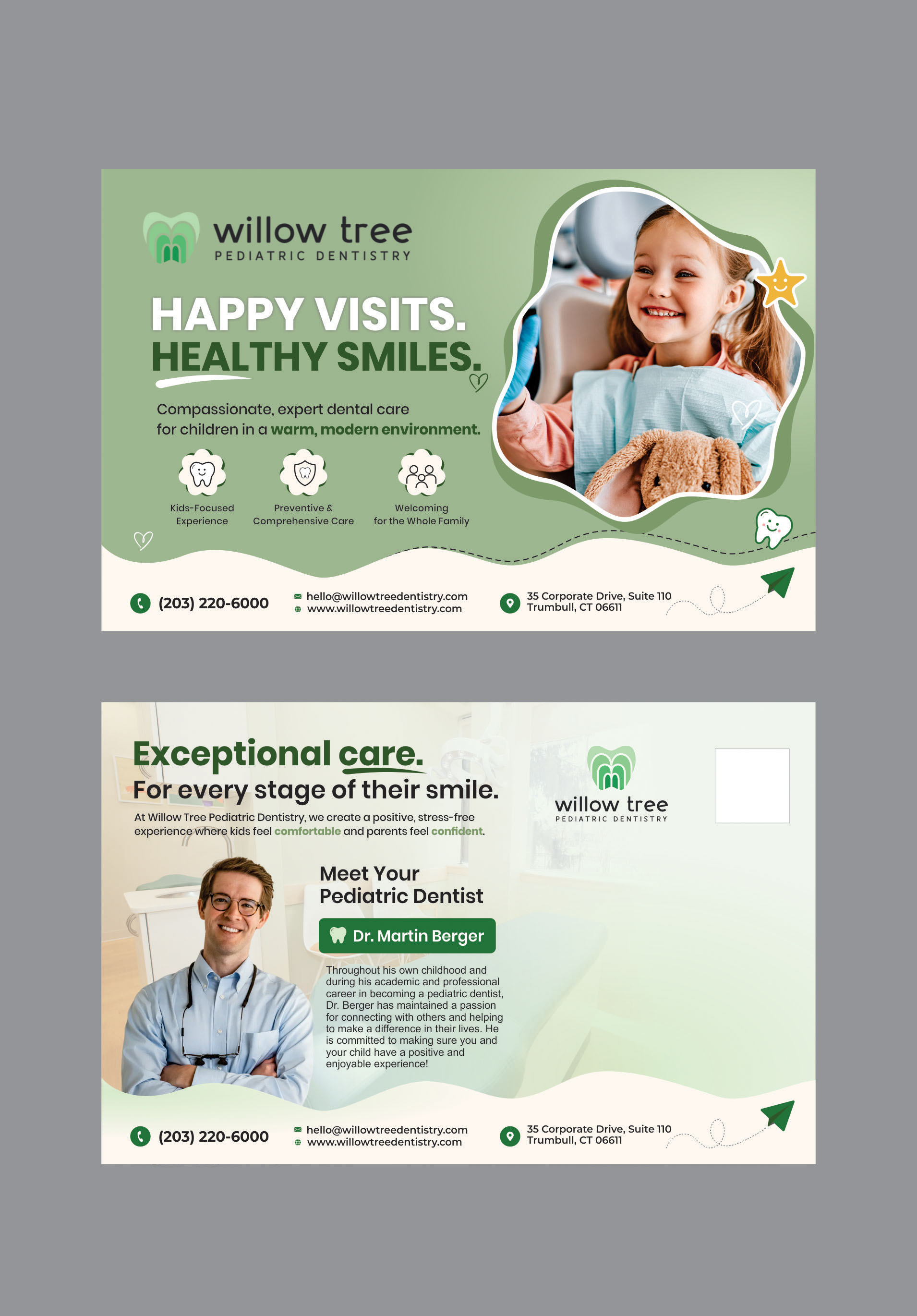 Postcard Design by DesignMarket for this project | Design #37254121
