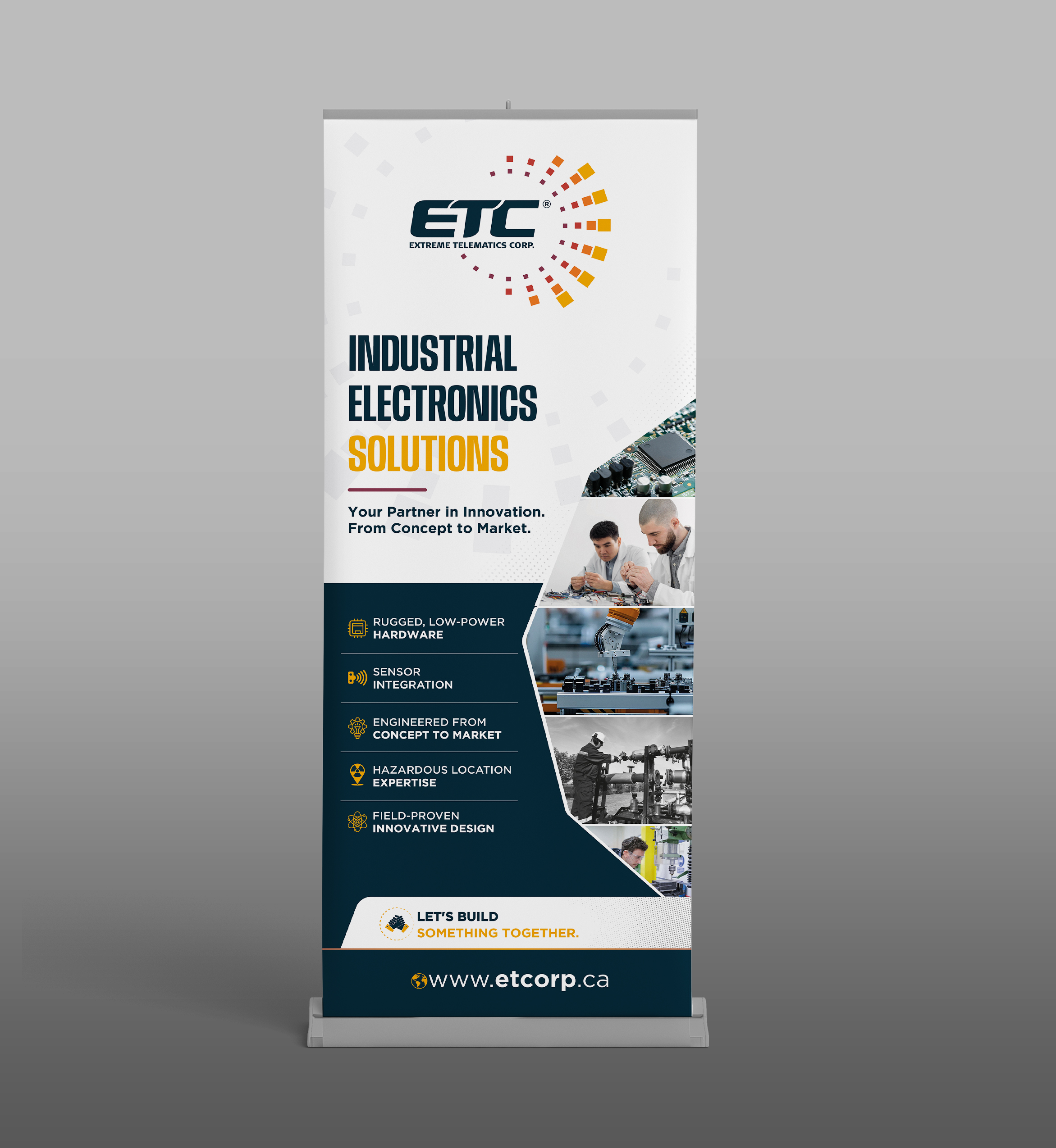Trade Show Booth Design by Adi GFX for Extreme Telematics Corp. | Design #37231849