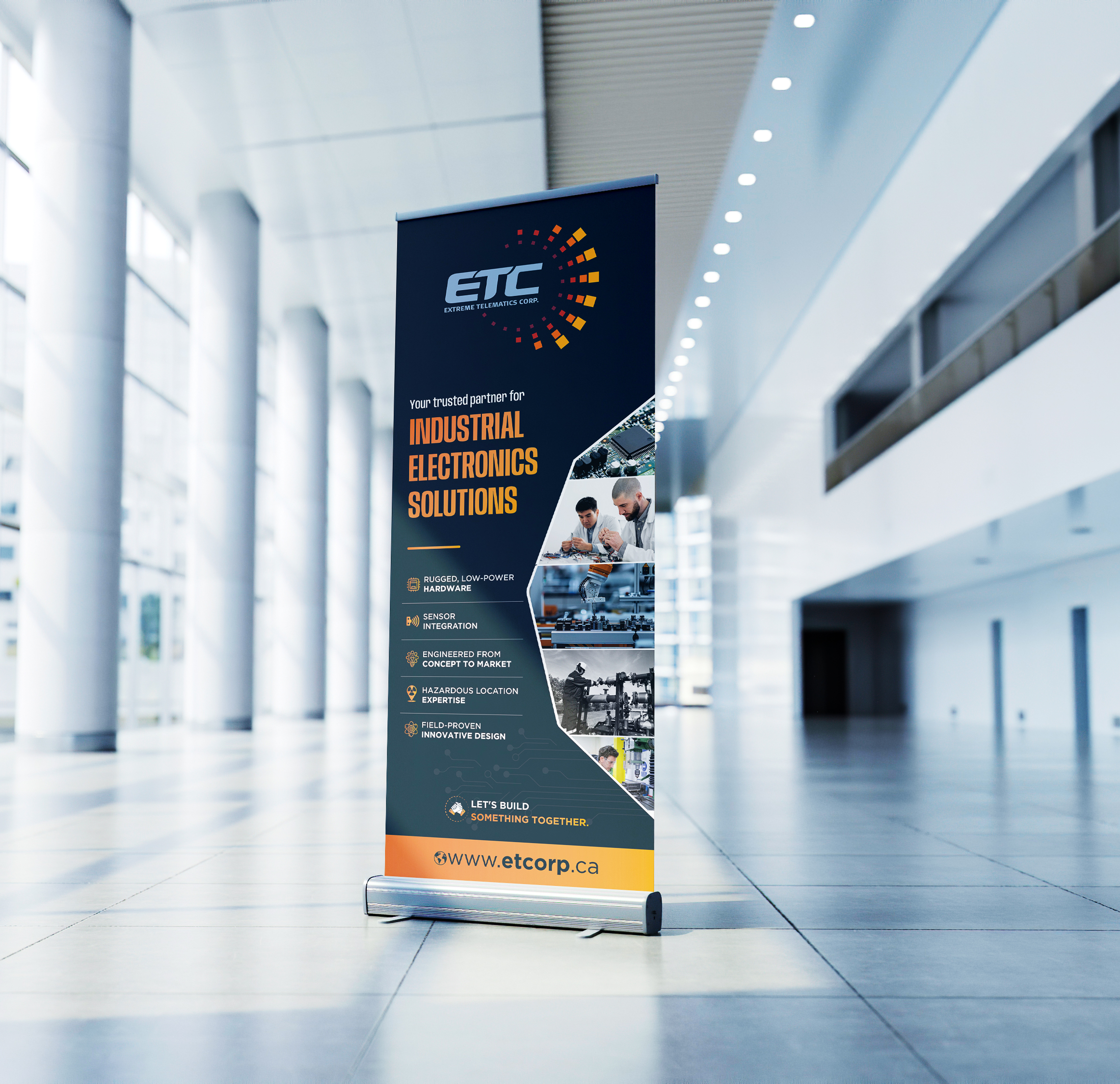 Trade Show Booth Design by Adi GFX for Extreme Telematics Corp. | Design #37233209