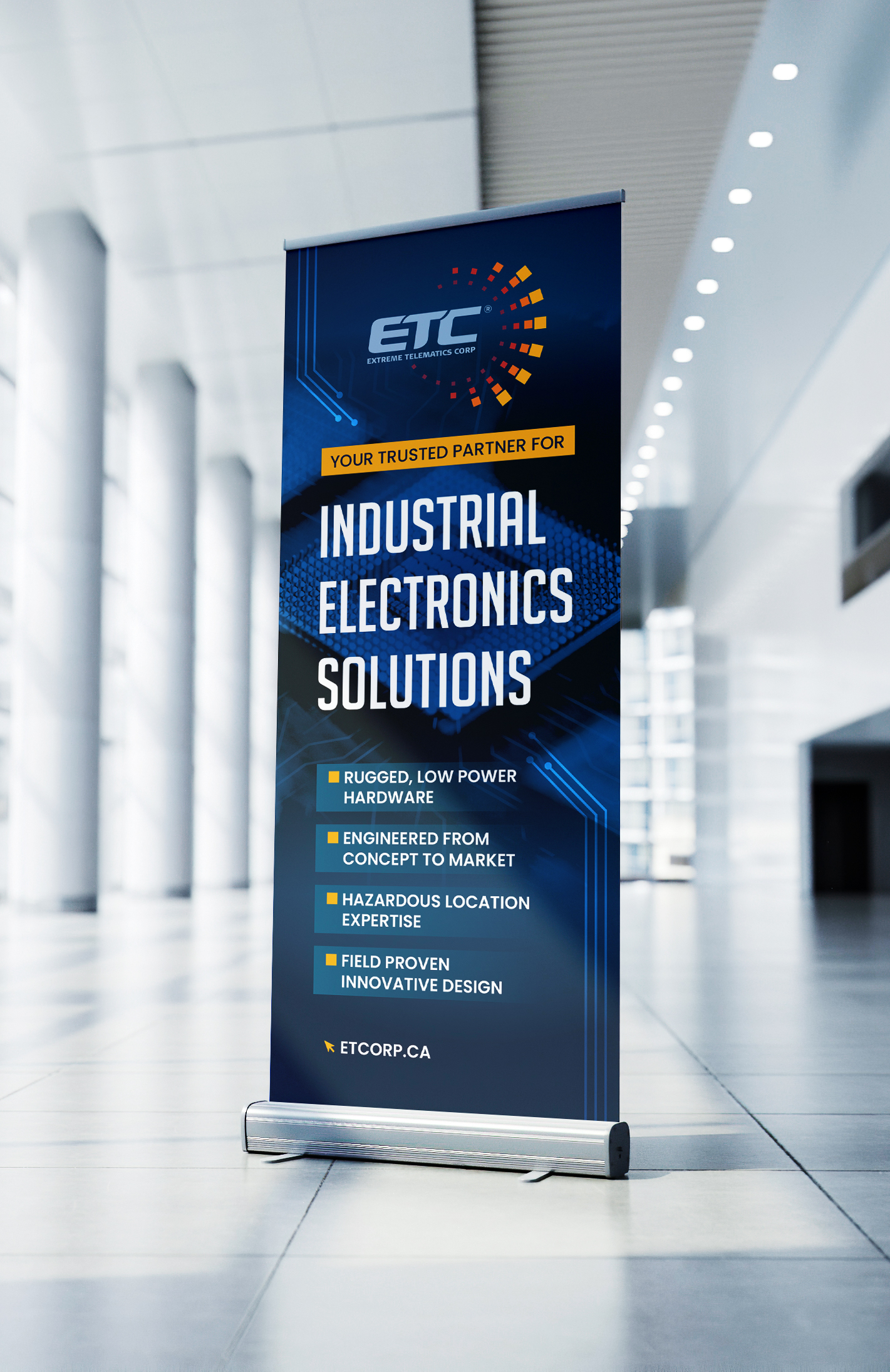 Trade Show Booth Design by saurov for Extreme Telematics Corp. | Design #37230808