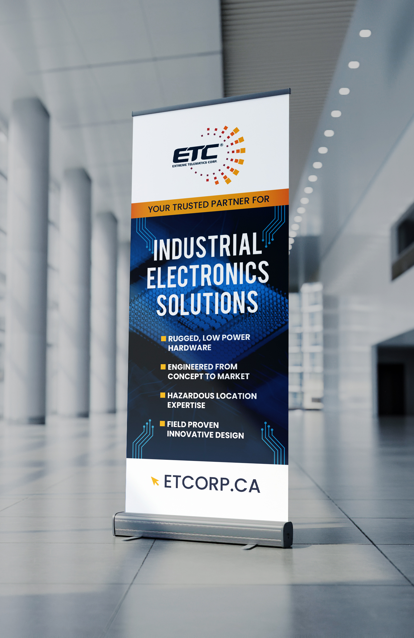 Trade Show Booth Design by saurov for Extreme Telematics Corp. | Design #37230955