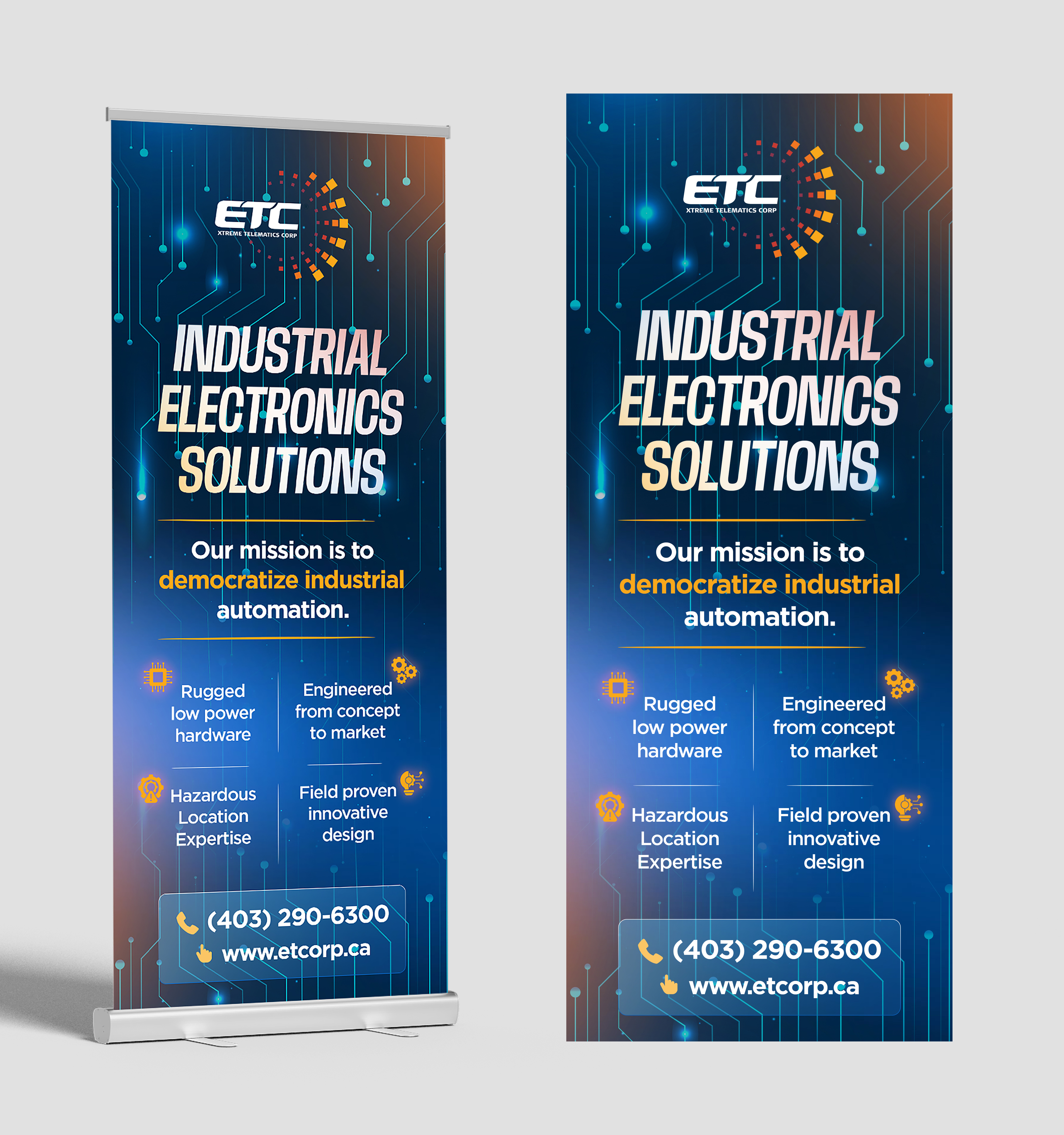 Trade Show Booth Design by Graphic Guy for Extreme Telematics Corp. | Design #37233189