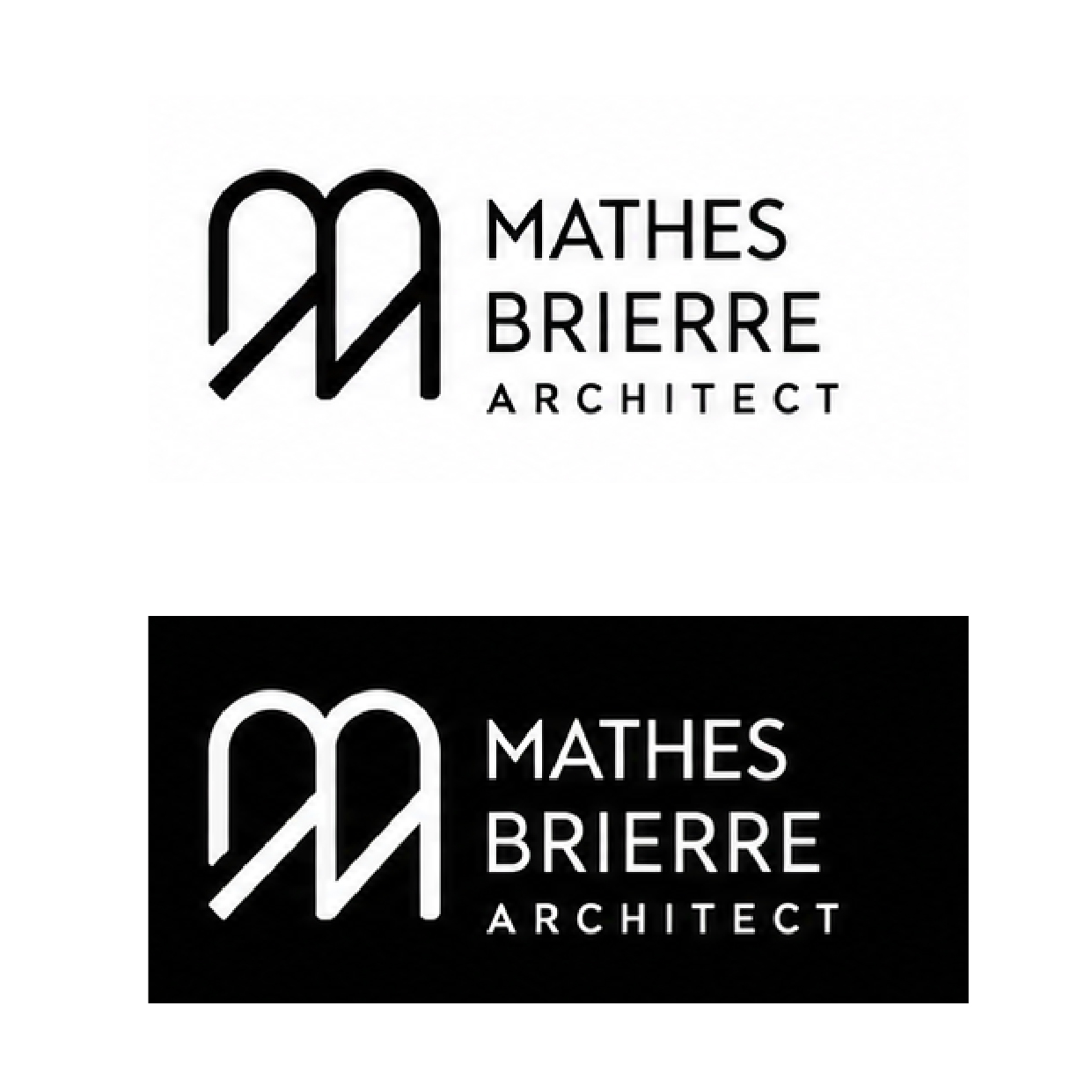 Logo Design by WDR for Mathes Brierre Architects | Design #37233305